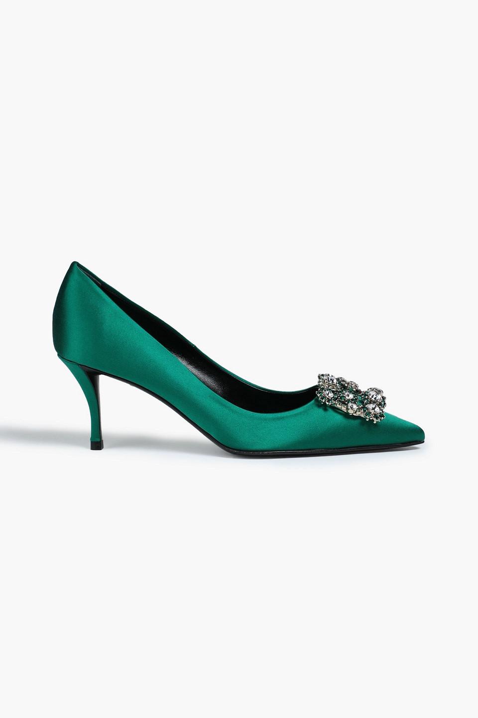 Forest green pumps hotsell