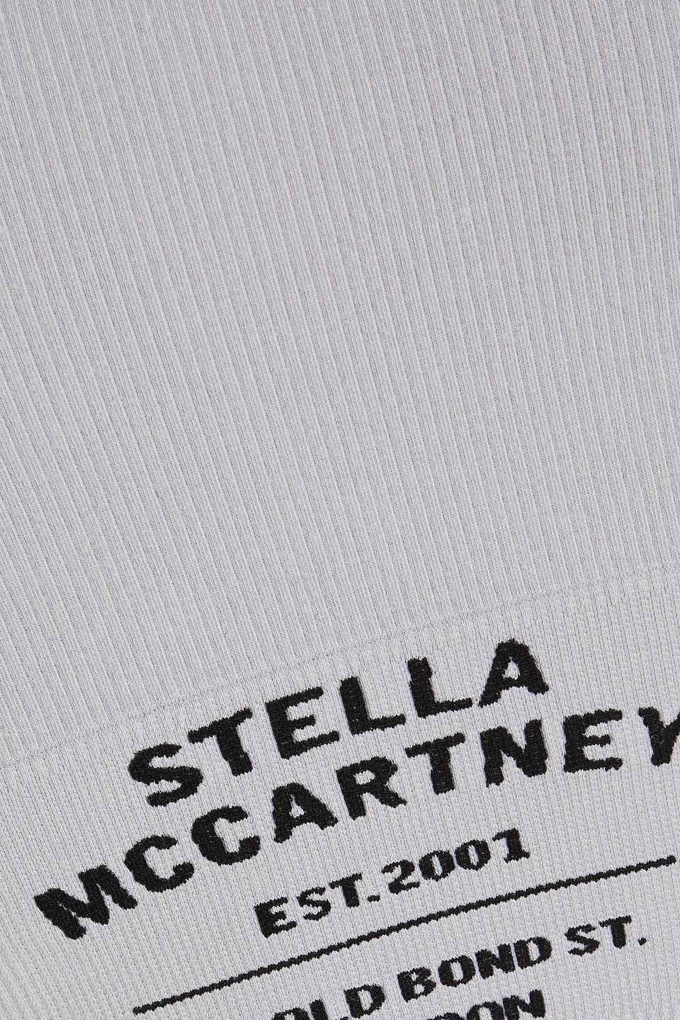 STELLA MCCARTNEY Stretch-cotton jersey underwired triangle bra