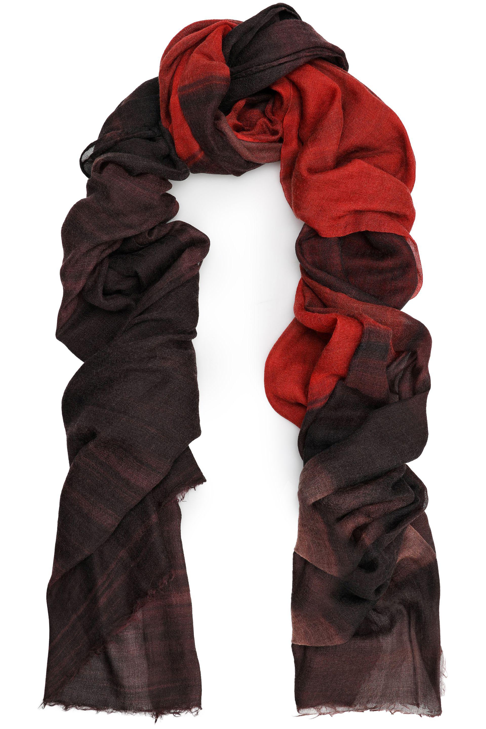 brown cashmere scarf