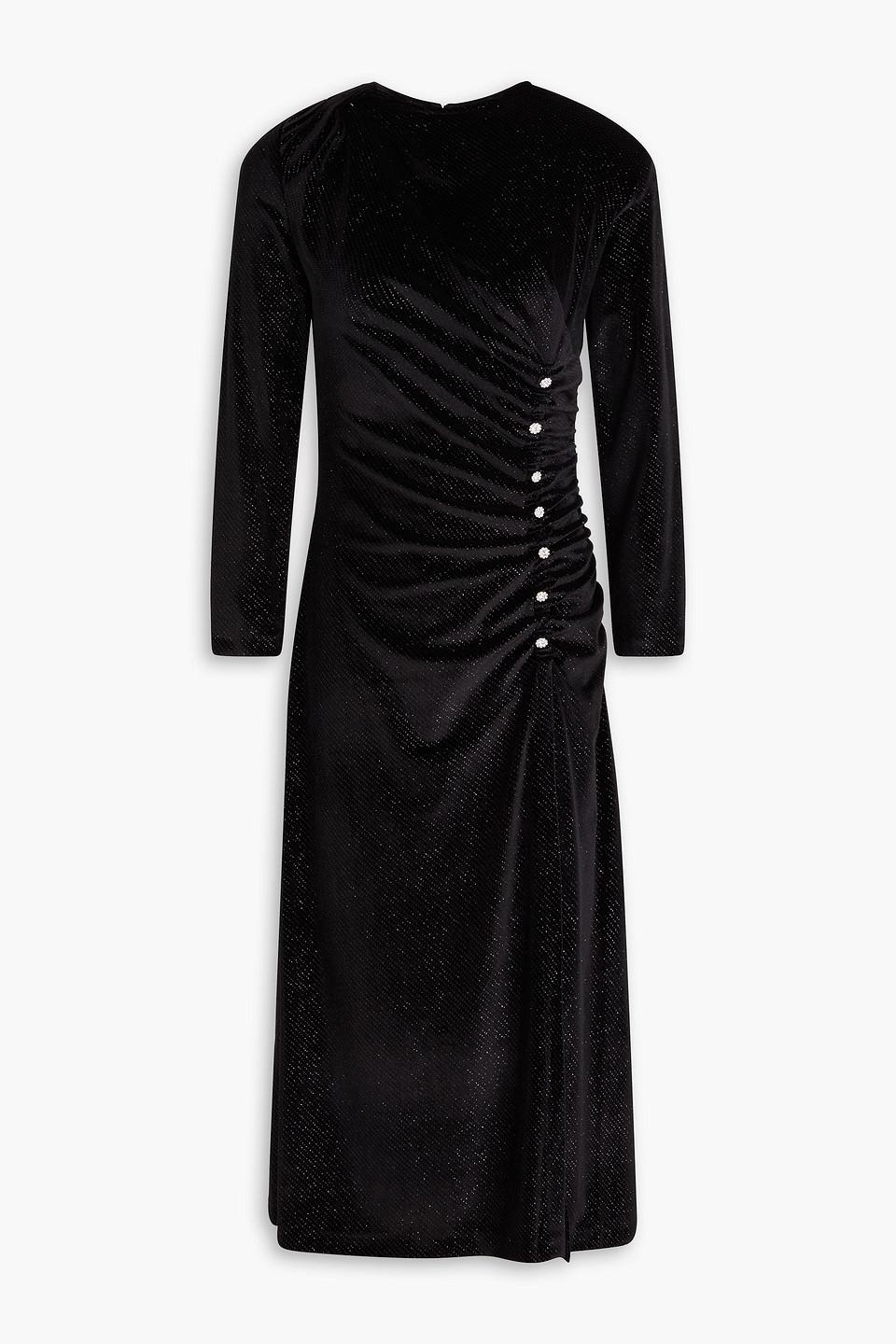 Sandro Velvet Dresses for Women | Lyst