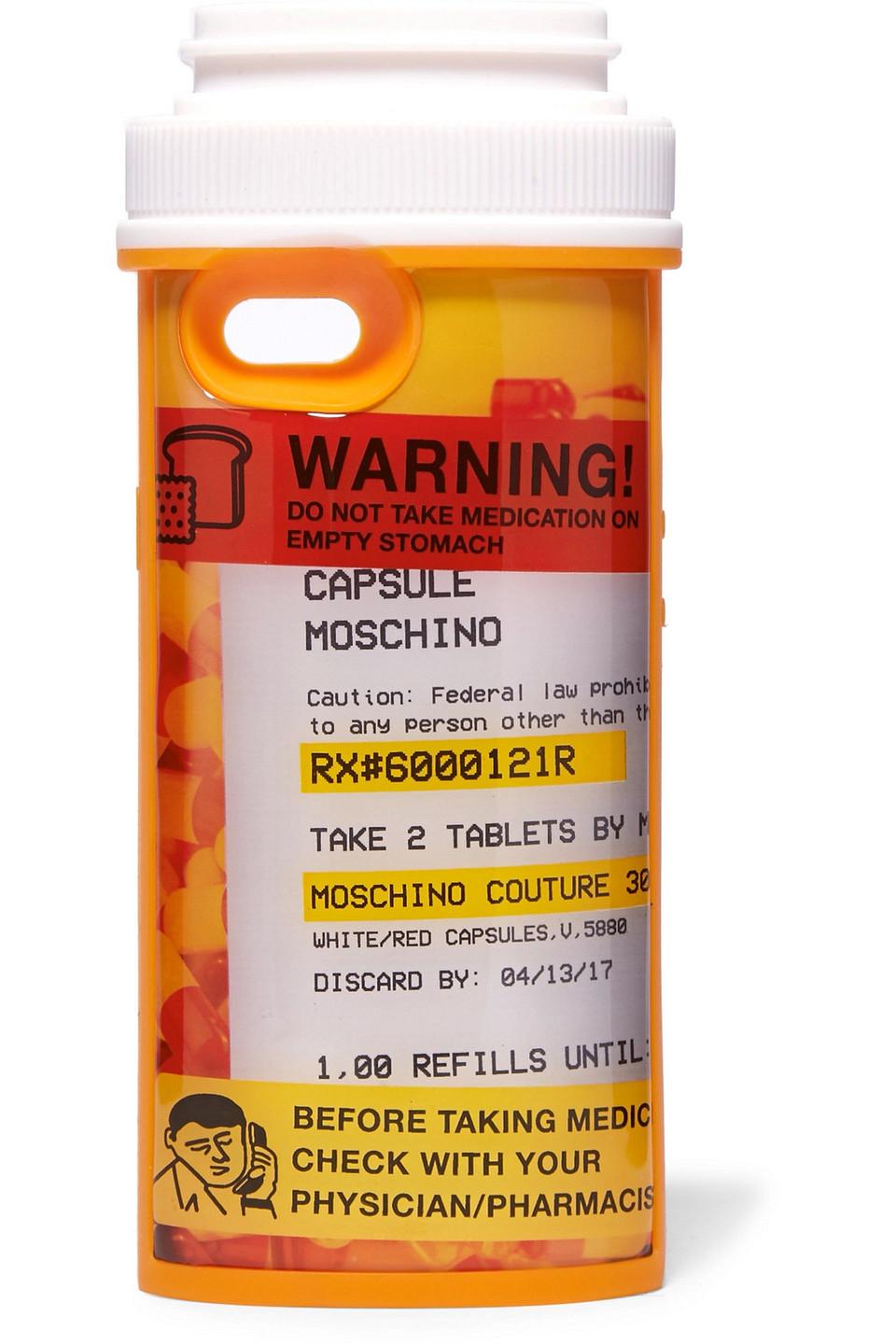 Moschino Synthetic Pill Pot Iphone 6 Case Save Lyst