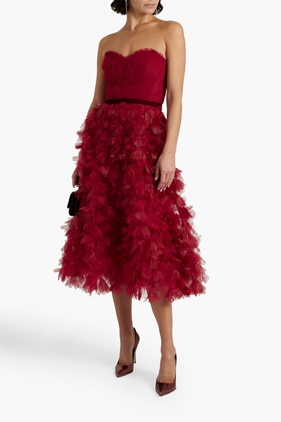 strapless open back dress Mandarin Collar Festival Dress