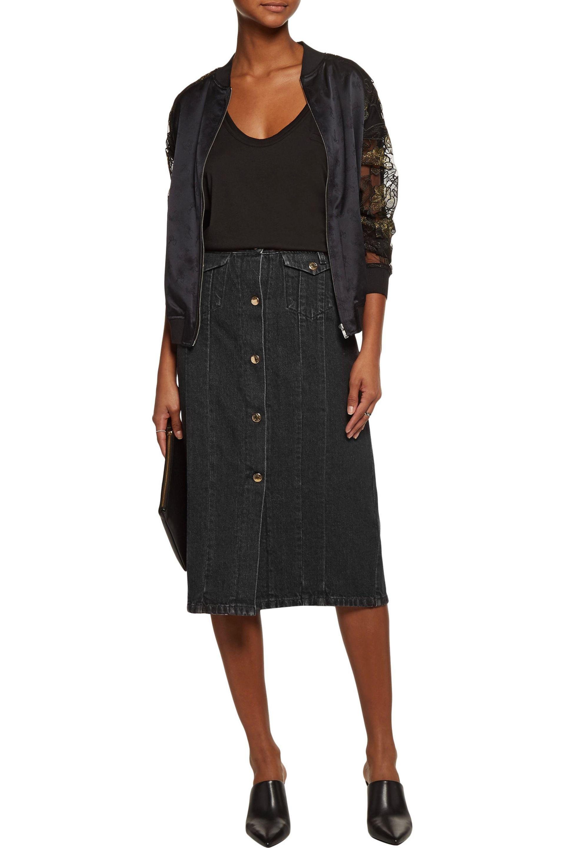 chadwicks corduroy skirt