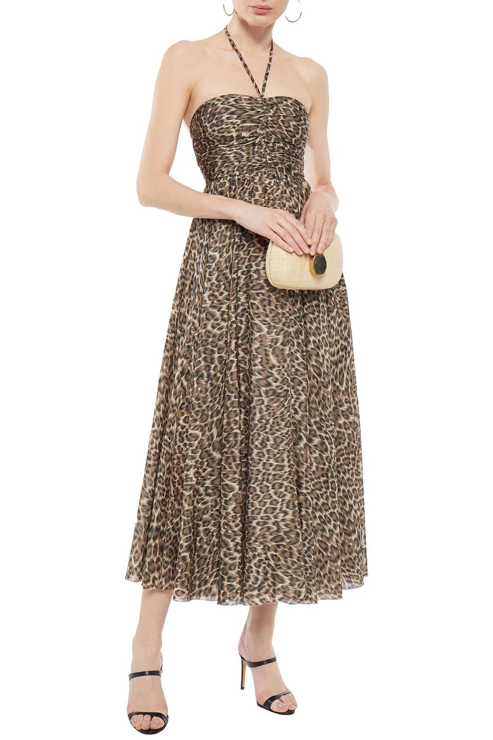 zimmermann zebra print dress