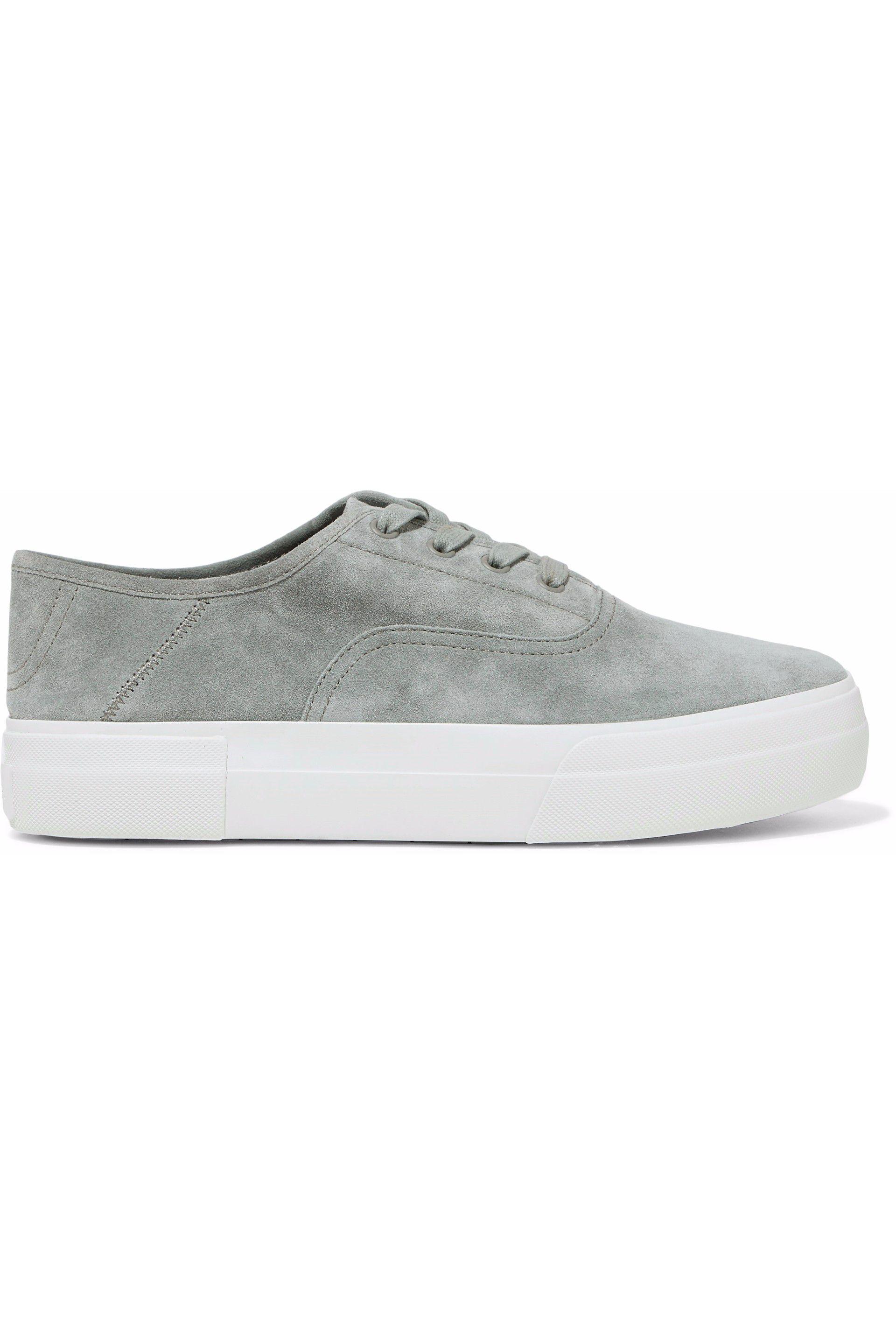 vince suede platform sneakers