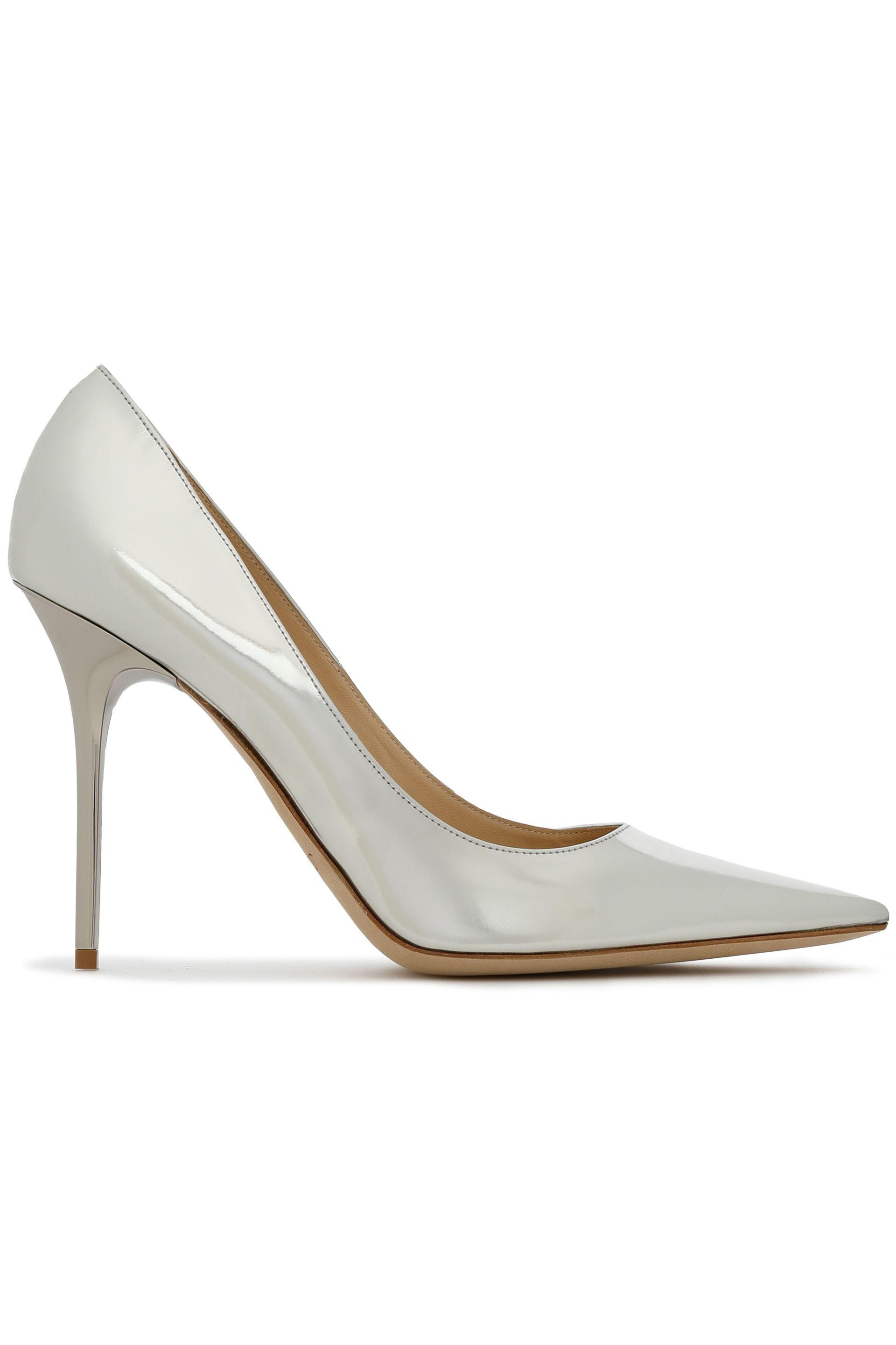light gray pumps