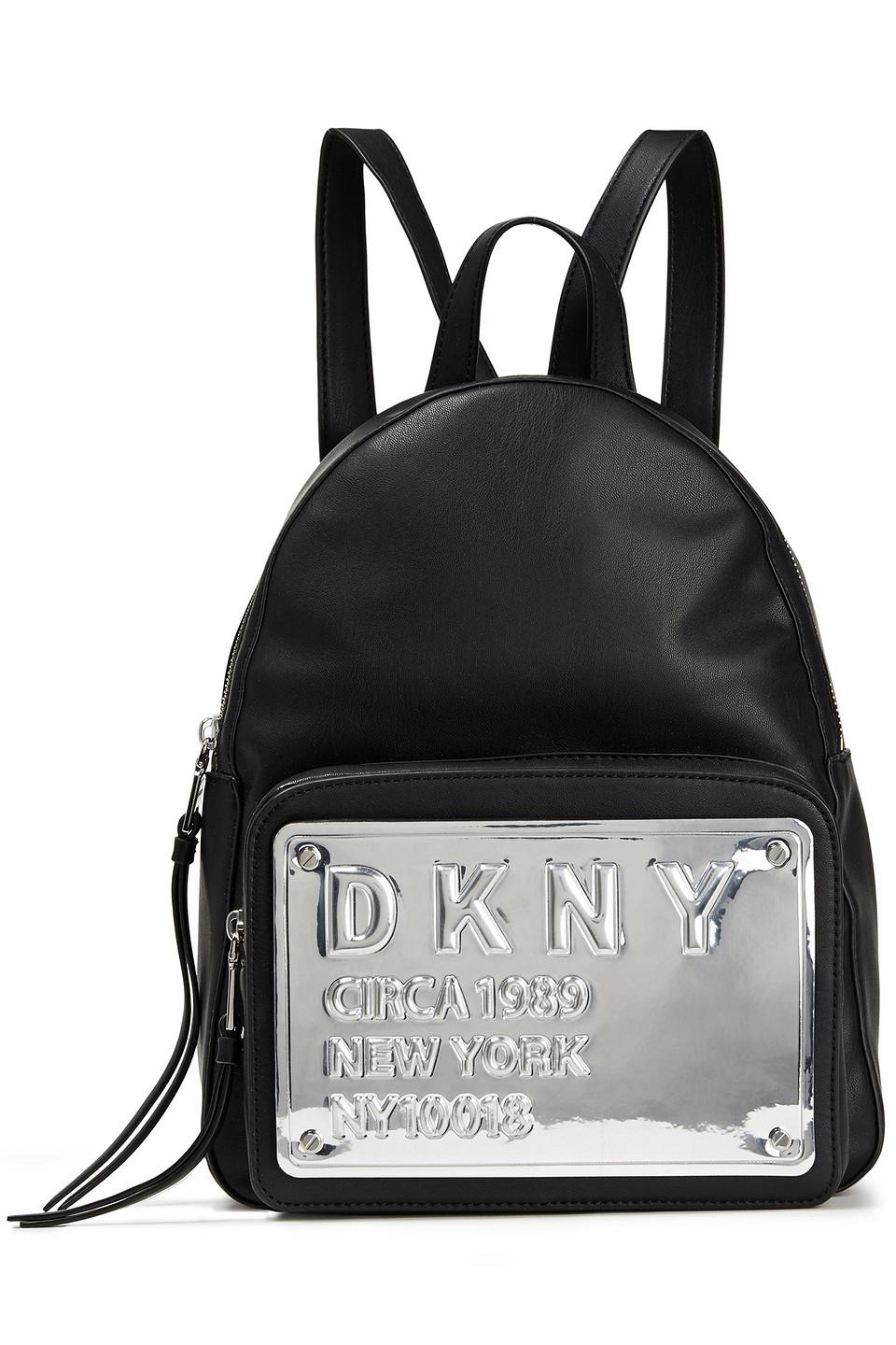 dkny 10018 logo backpack