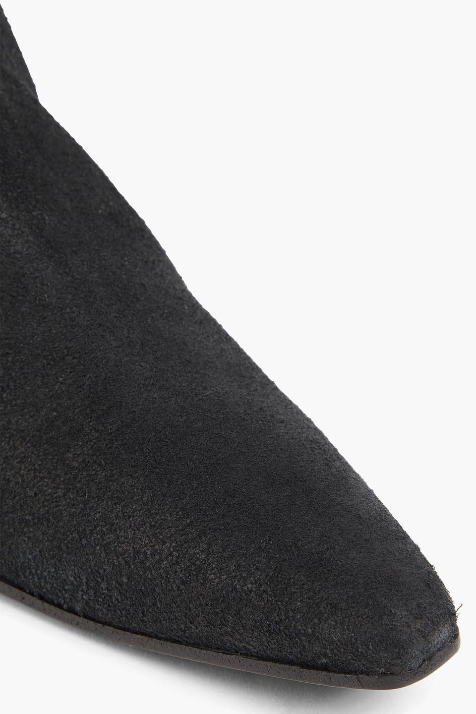 Acne Studios Suede Ankle Boots in Black Lyst UK