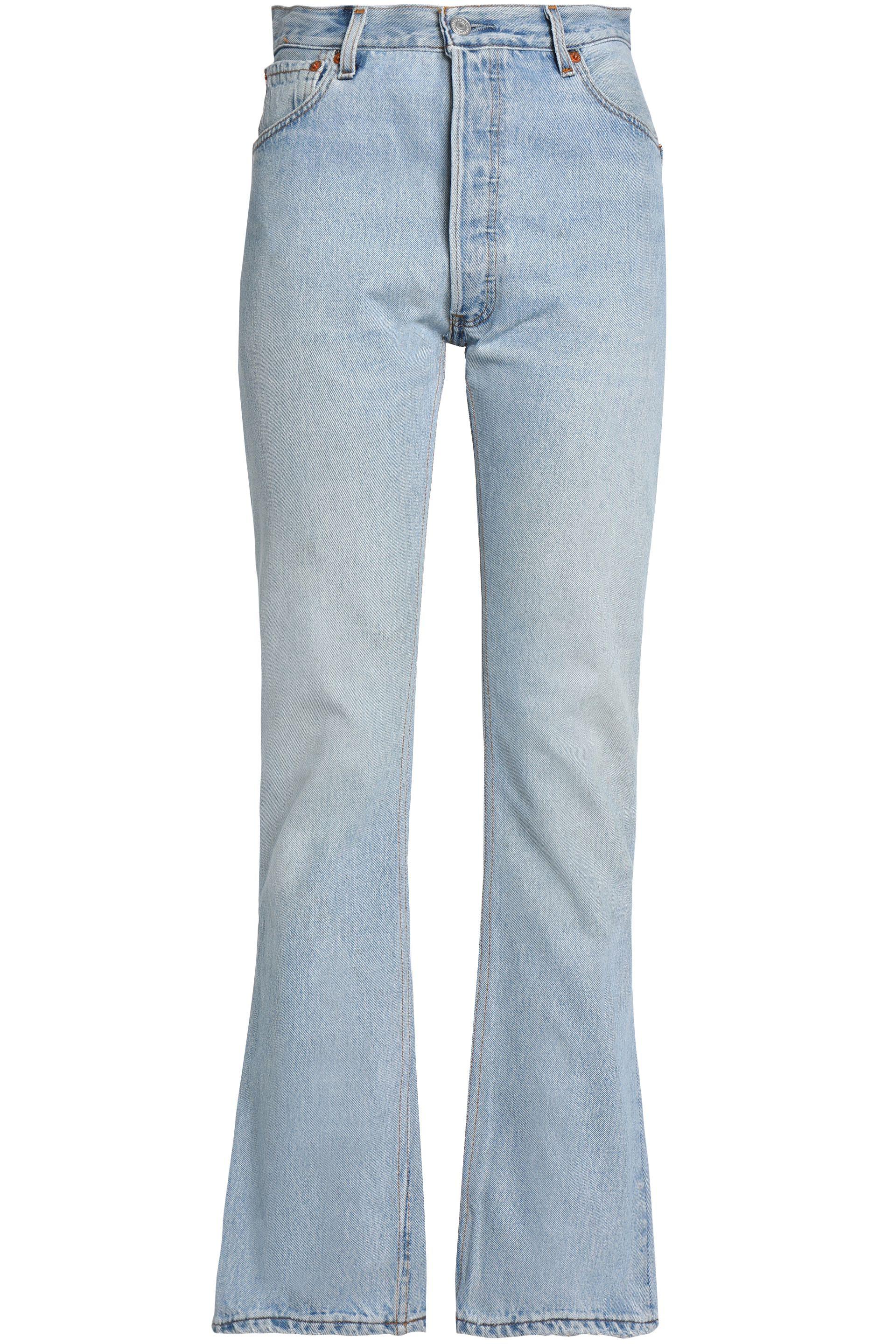levis high waisted bootcut jeans