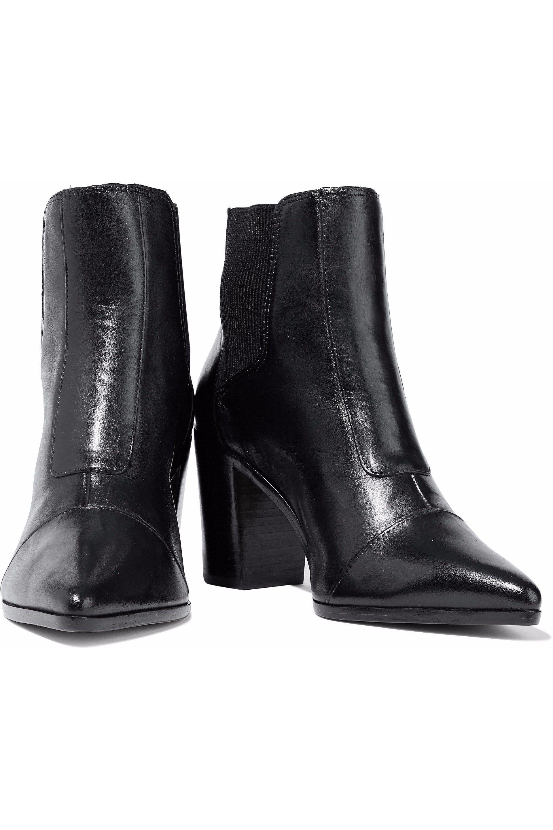 schutz studded boots