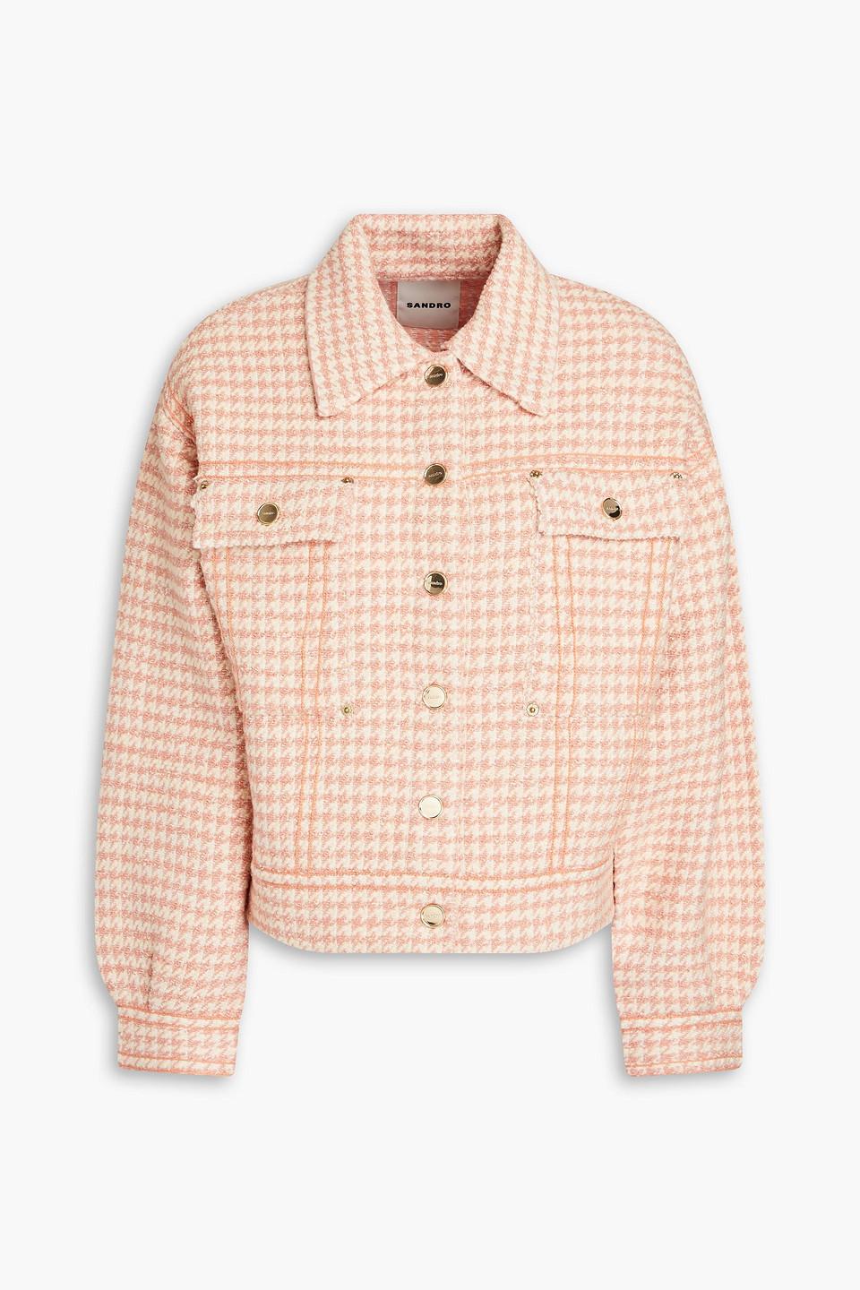 Sandro clearance pink jacket