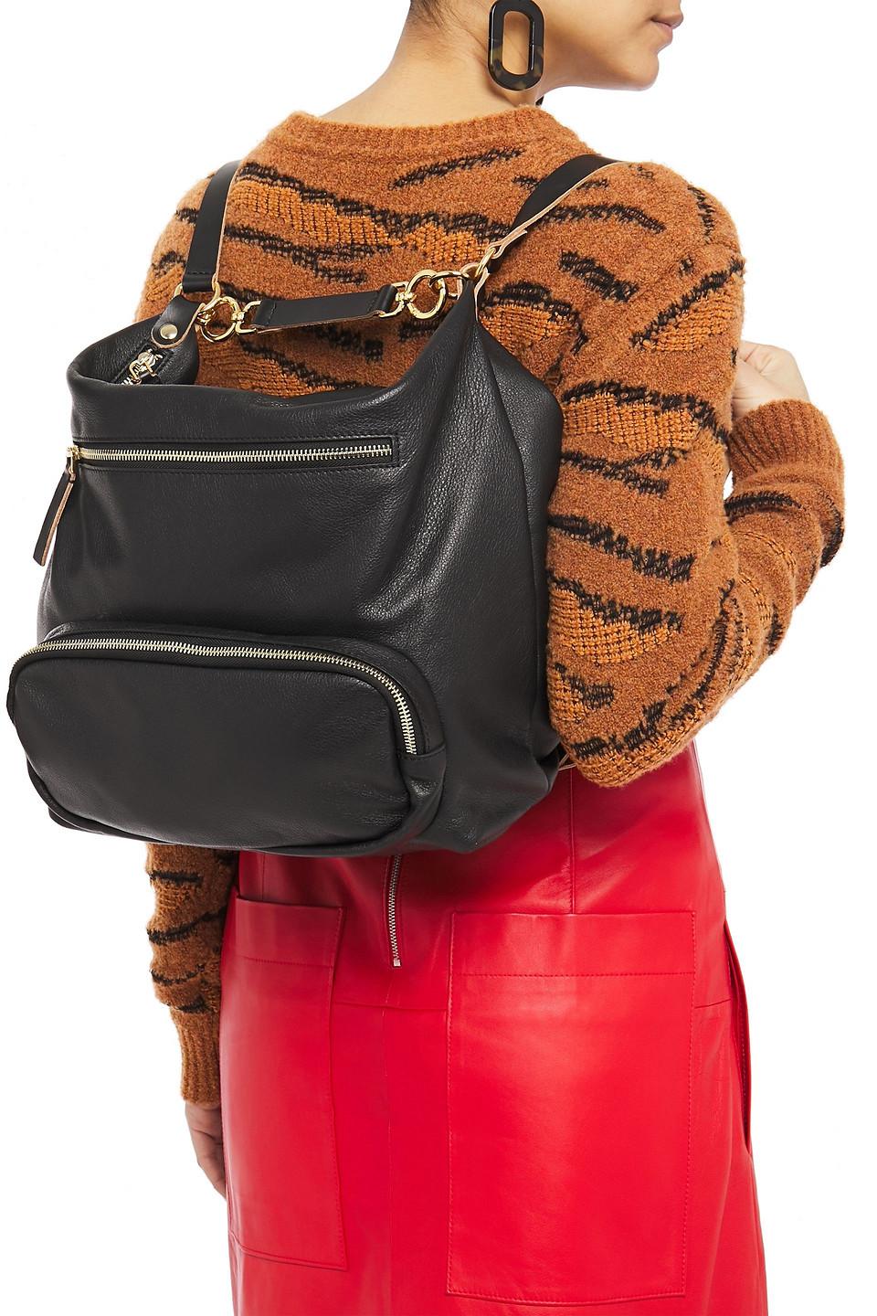 marni leather backpack