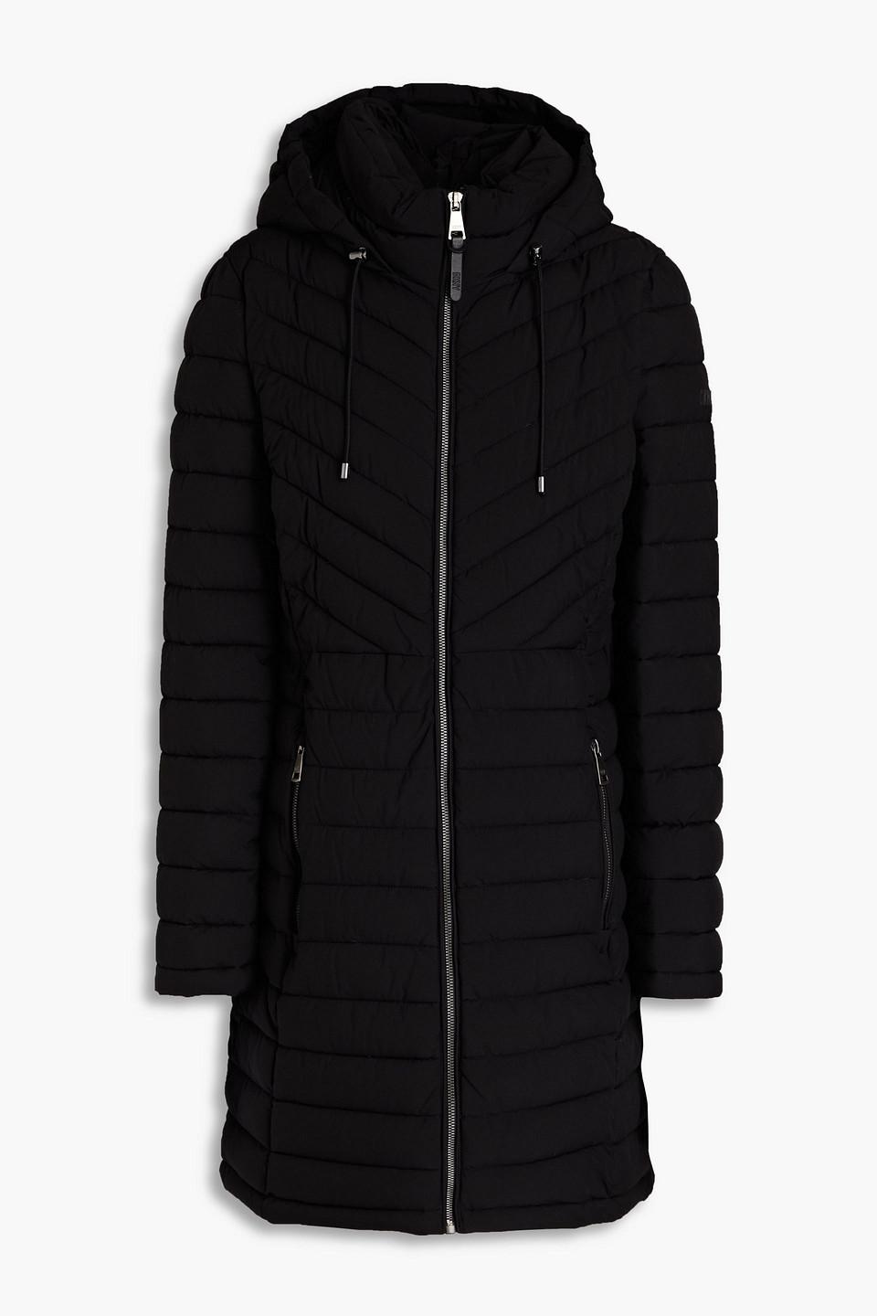Tommy Hilfiger Nikki Coat Black Tommy Hilfiger Nikki Stretch Puffa