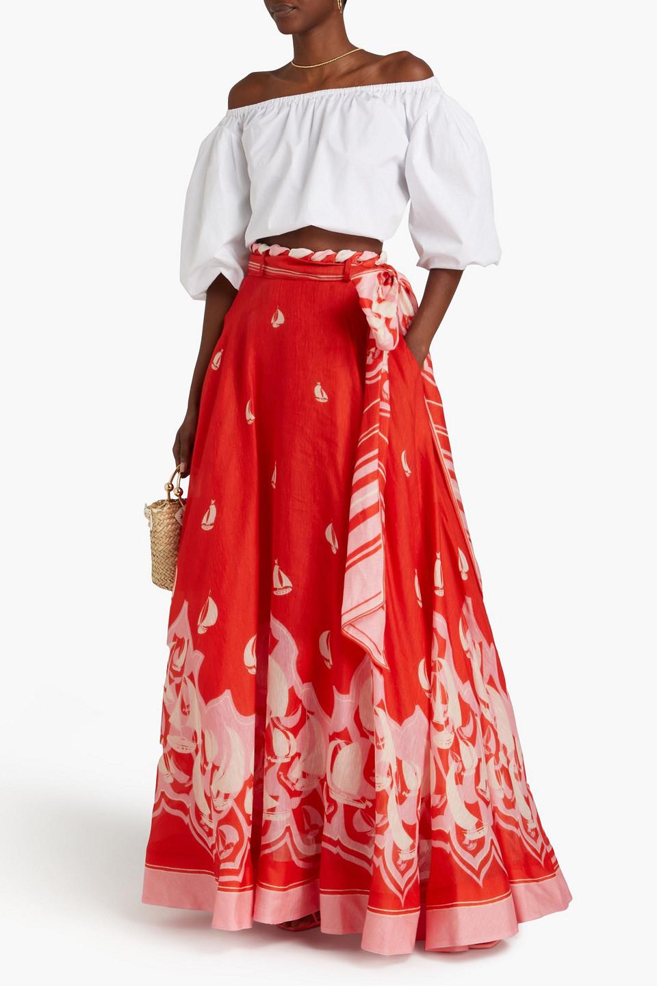 Red Zimmermann Skirts for Women | Lyst