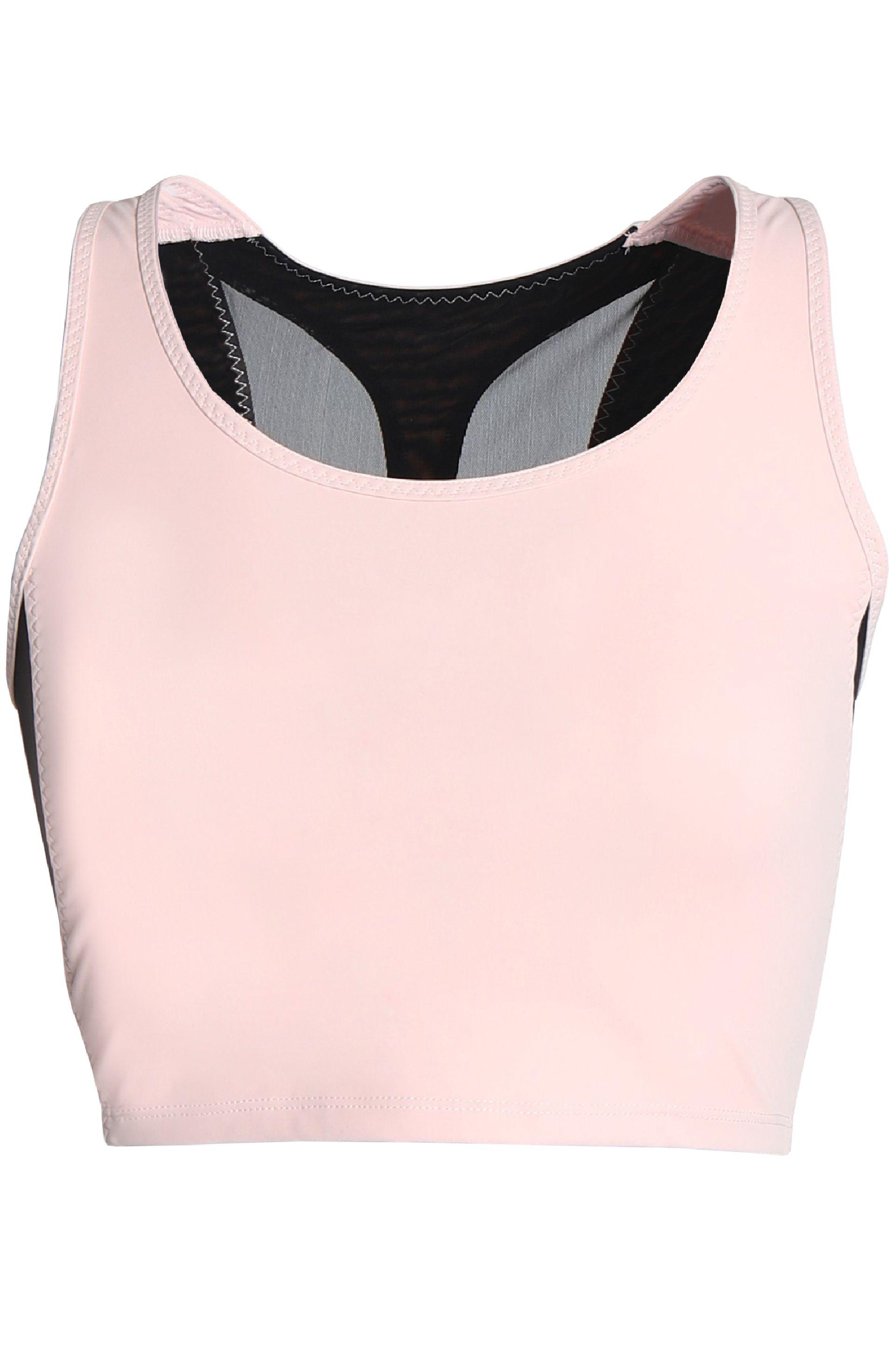 baby pink sports bra