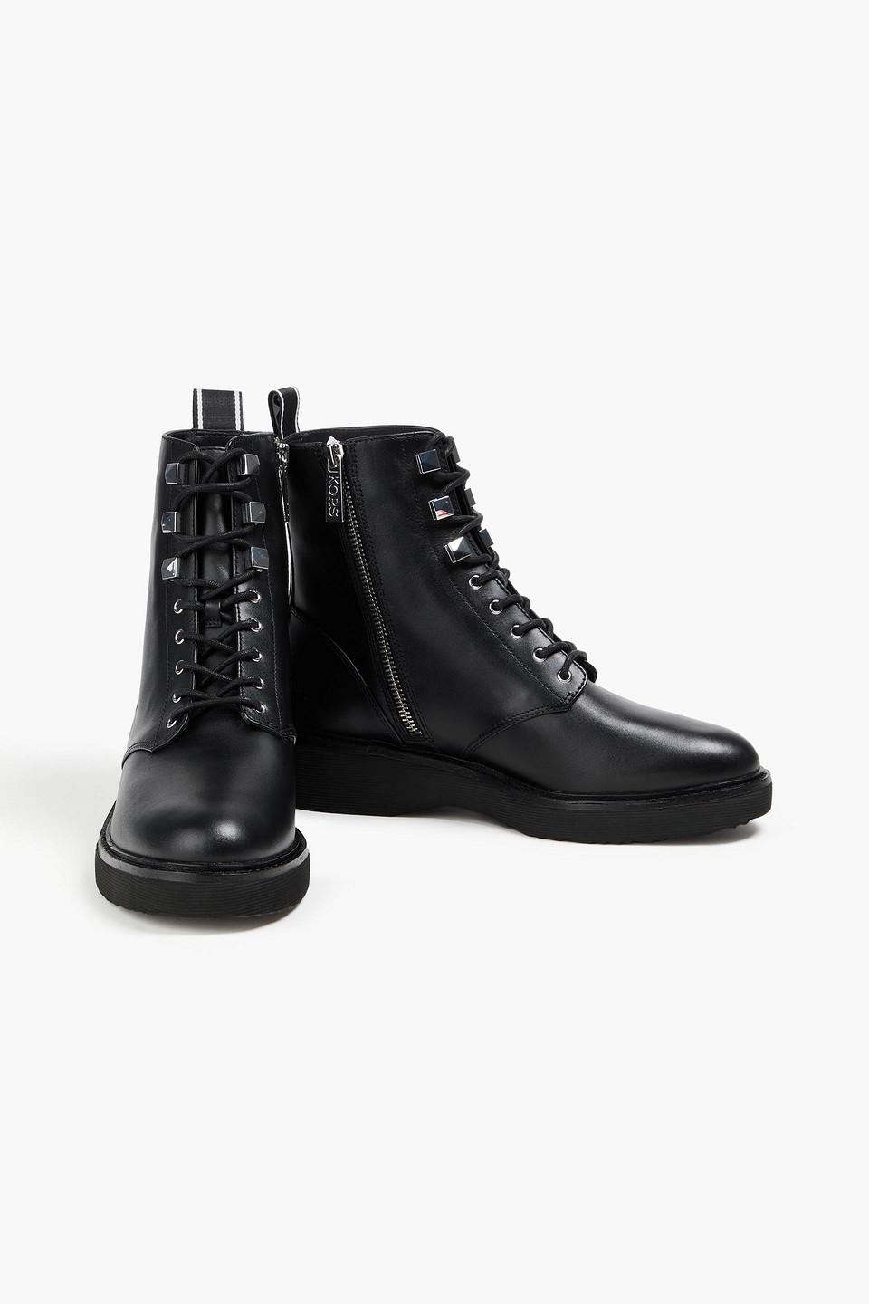 Michael michael kors haskell combat boots hotsell