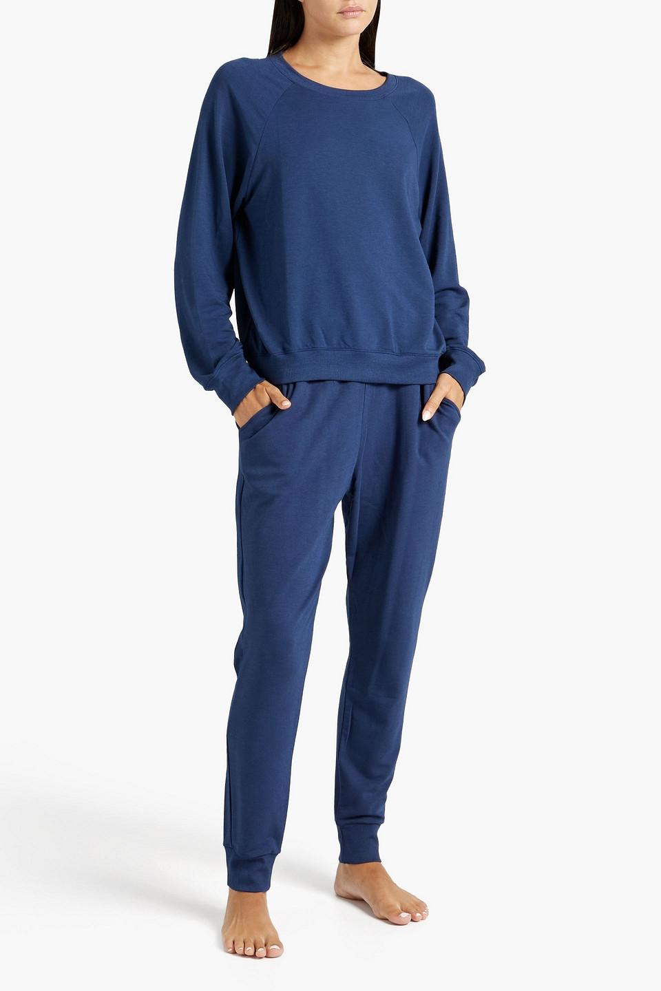 Eberjey Blair Jersey Pajama Top in Blue | Lyst