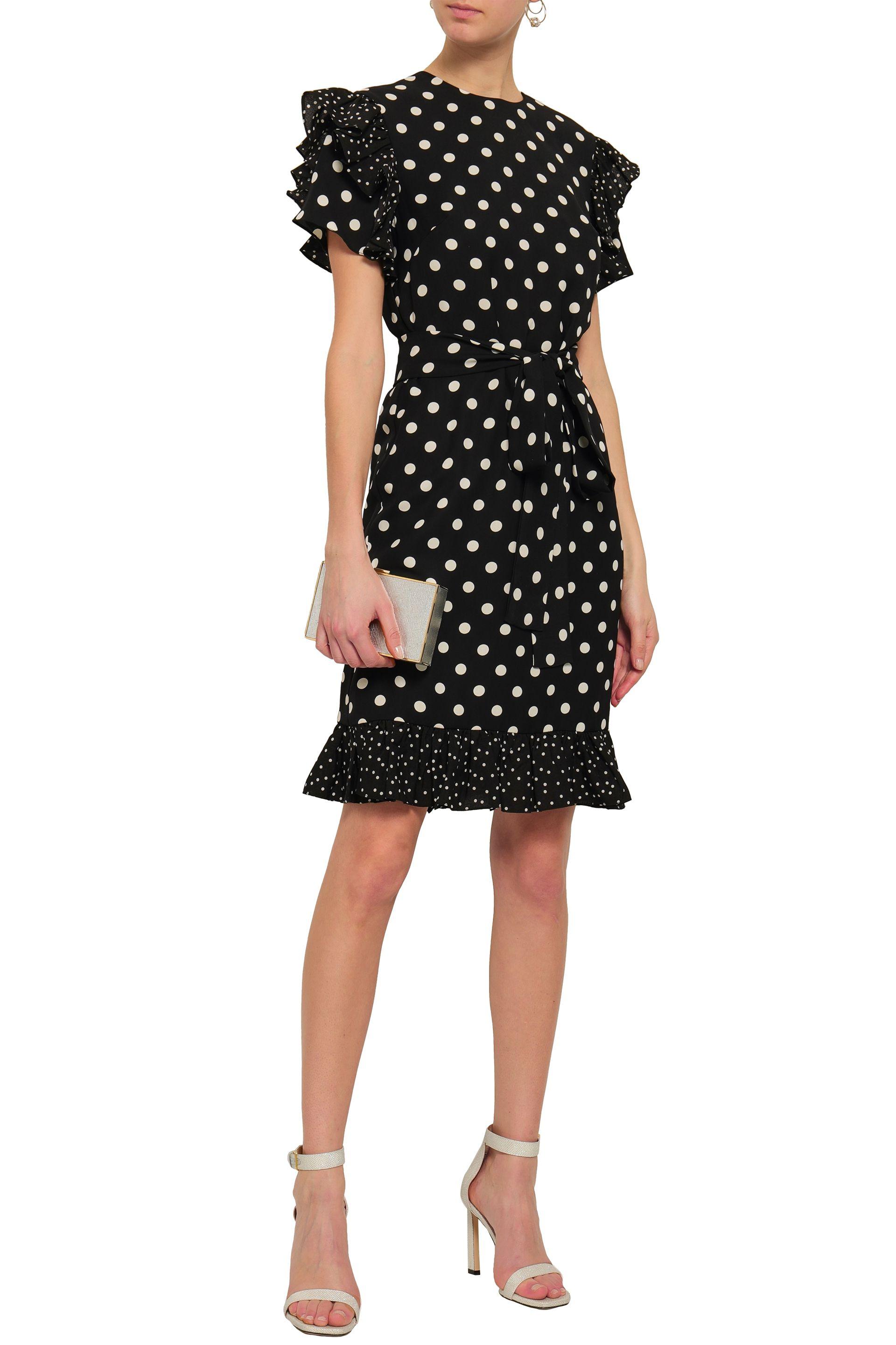 Mikael aghal polka dot dress Clearance