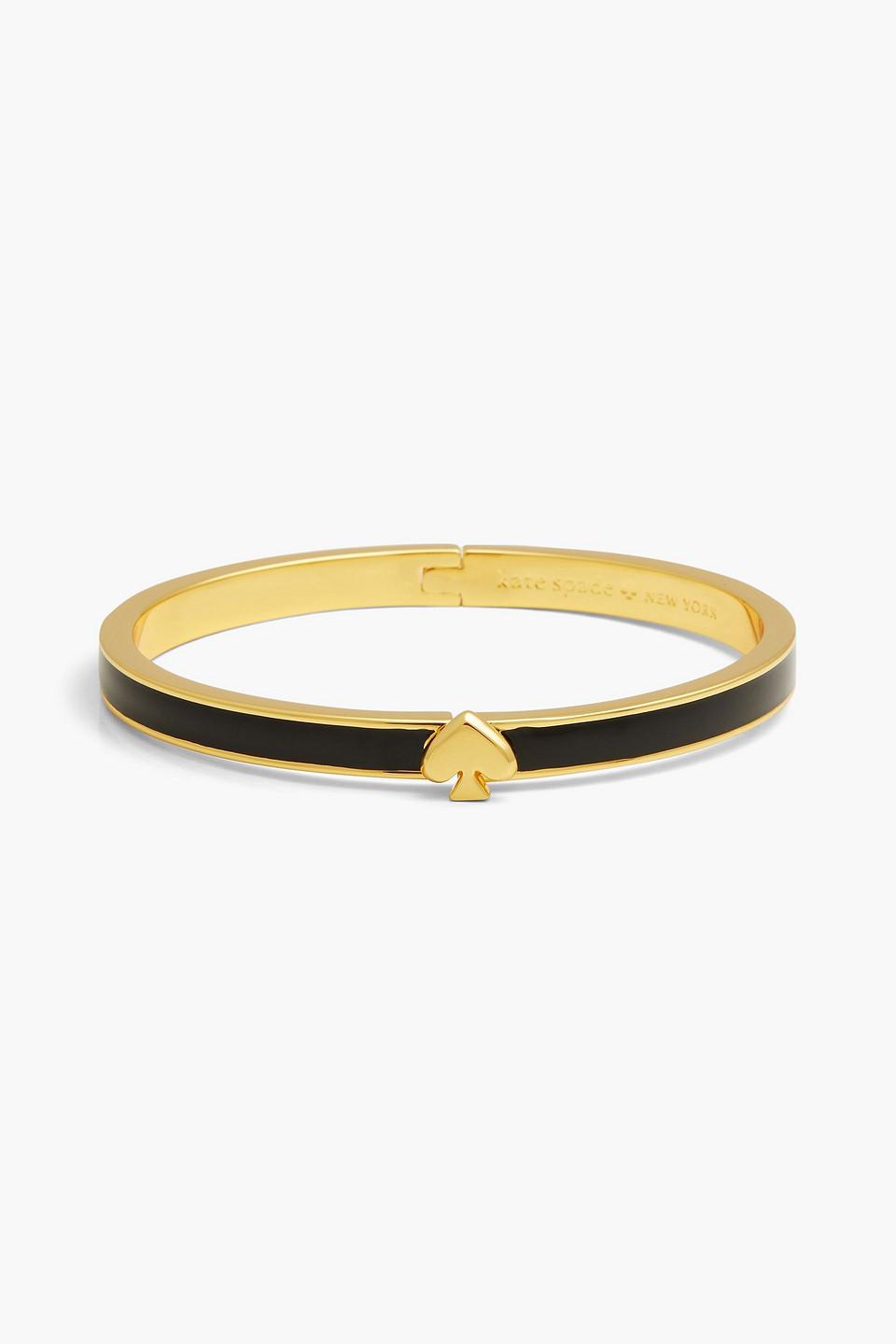 Kate spade bracelet black sale