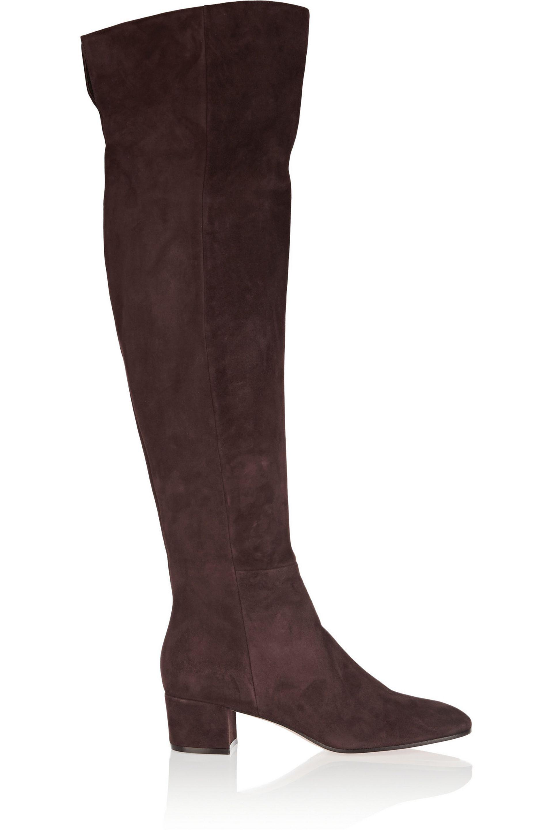 gianvito rossi over the knee suede boots