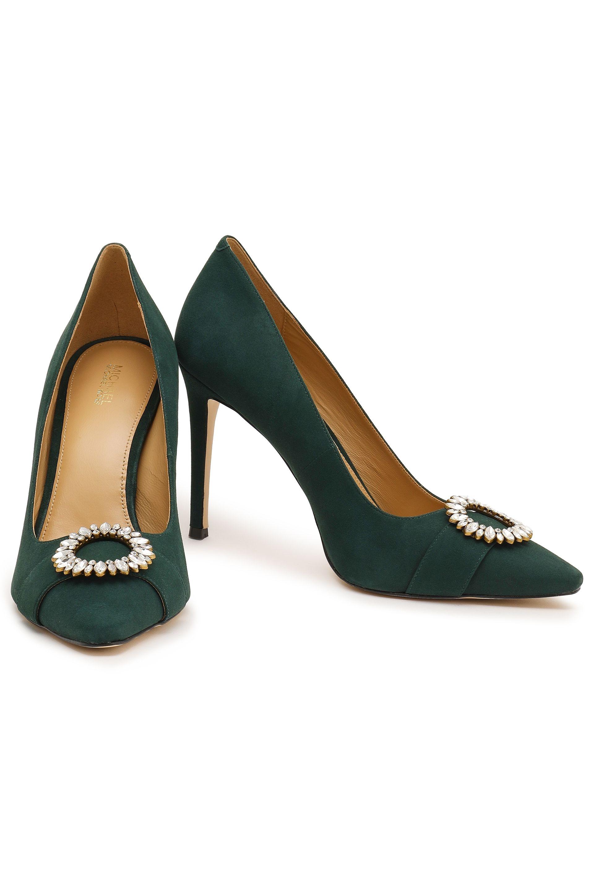 michael kors green pumps