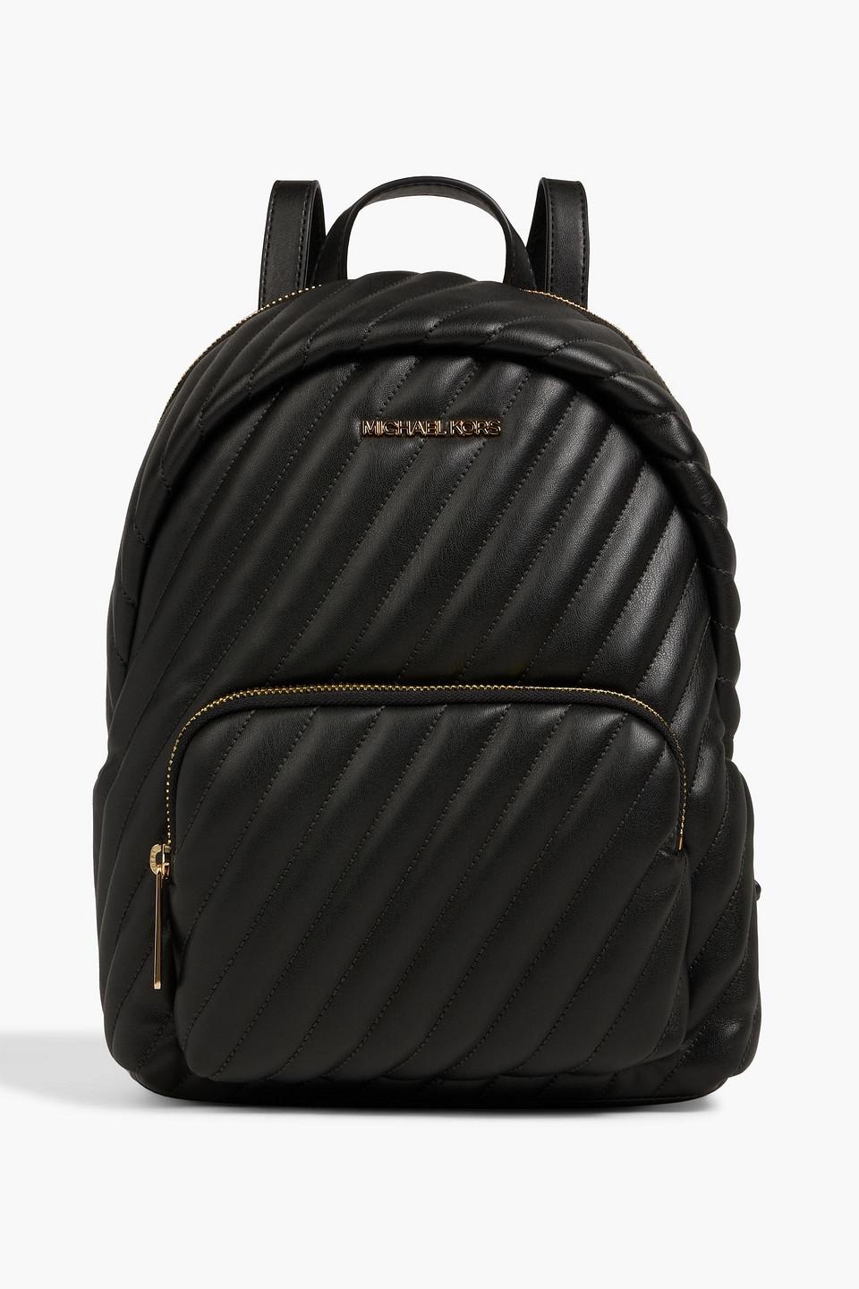 Leather backpack Michael Kors Black in Leather - 35991942