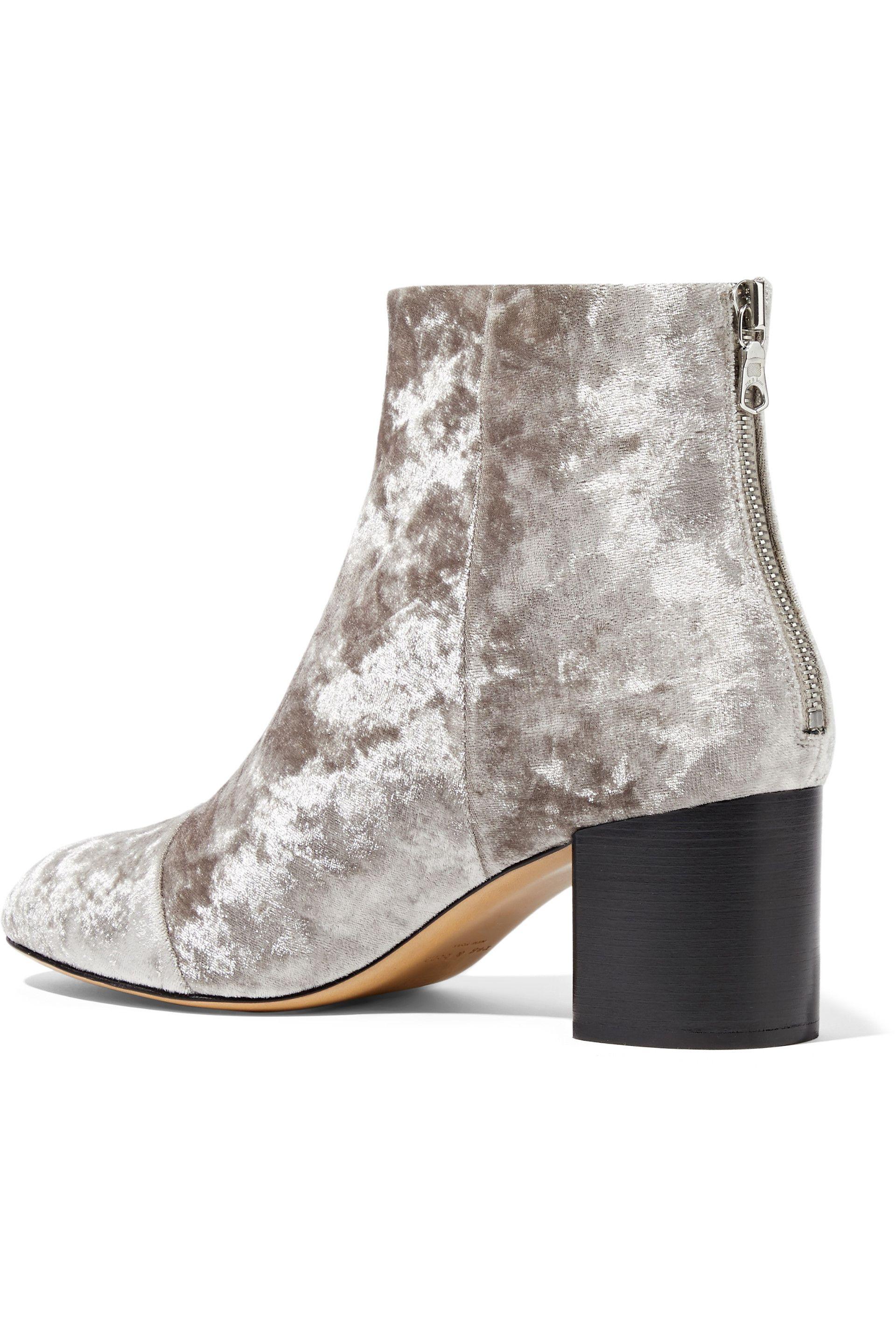 rag and bone silver boots