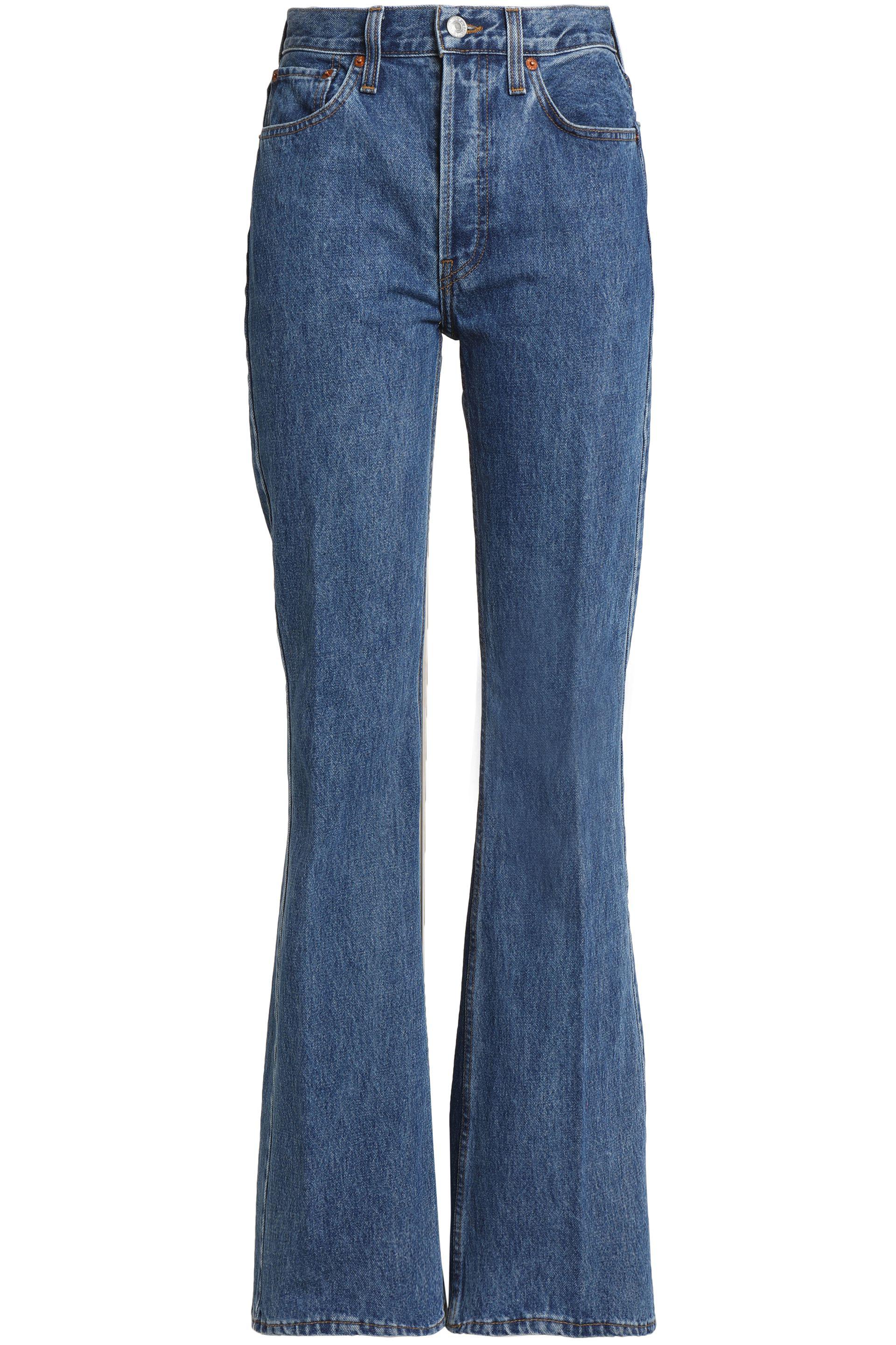 levis high waisted bootcut jeans