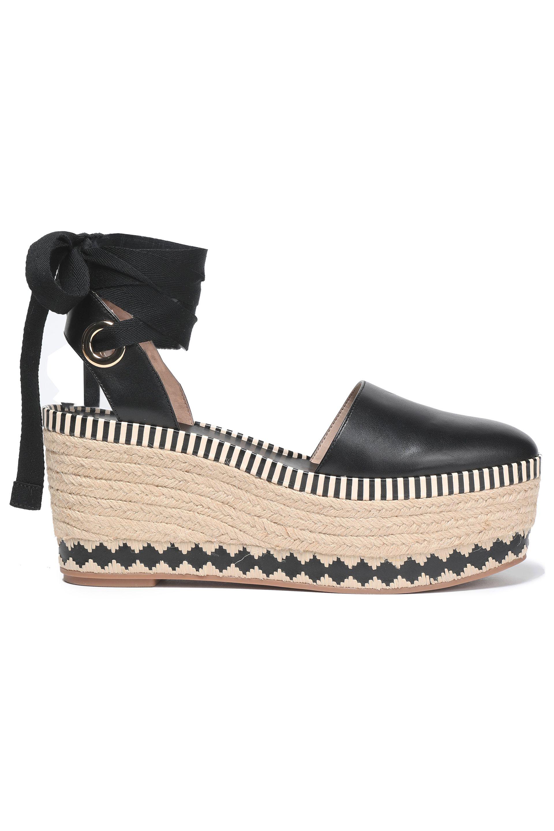 tory burch lace up espadrilles