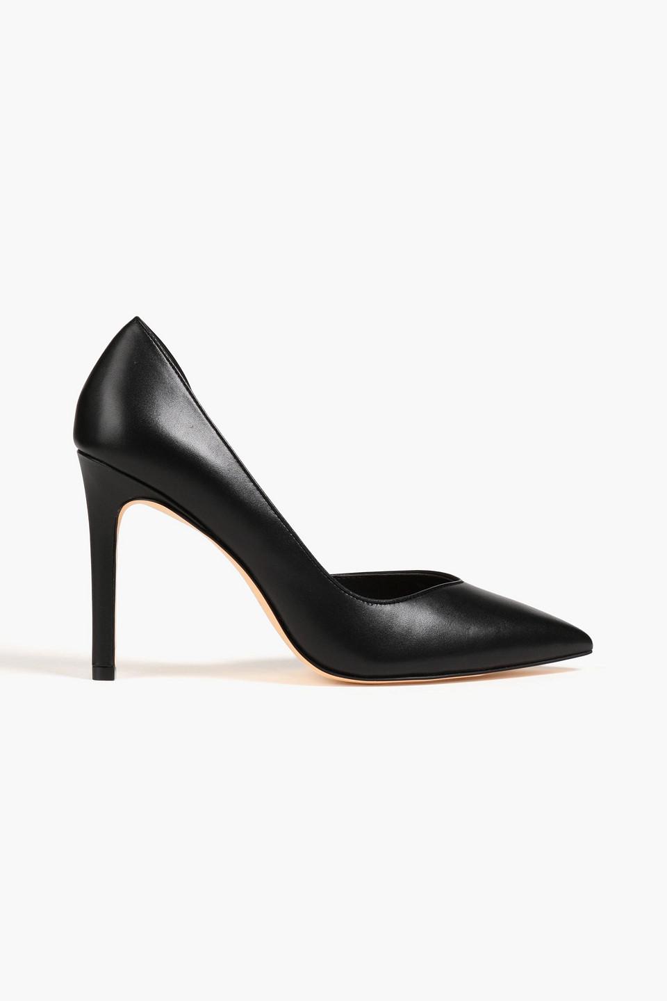 Stuart Weitzman Avenue 95 Leather Pumps in Black Lyst