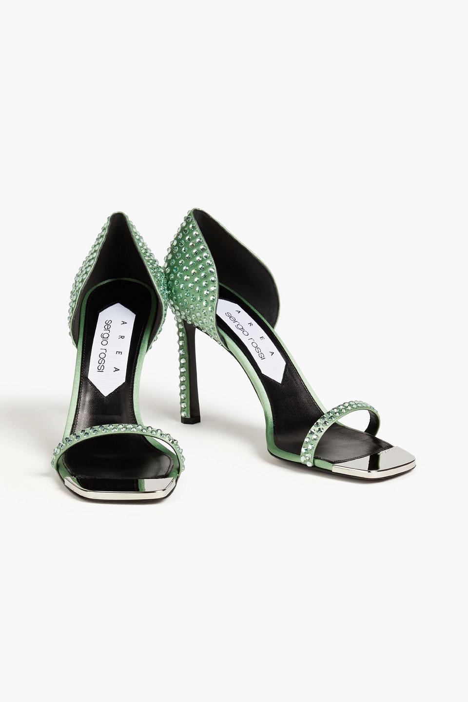 サンダル・ミュール Sergio Rossi Sergio Rossi x AREA 'Area Dagger' sandals Sergio Rossi Sergio Rossi X Area 'Area Dagger' Sandals