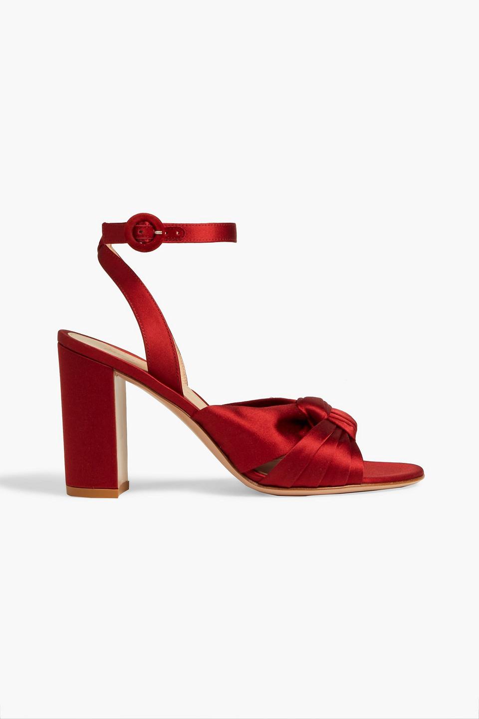 Gianvito rossi red sandals new arrivals