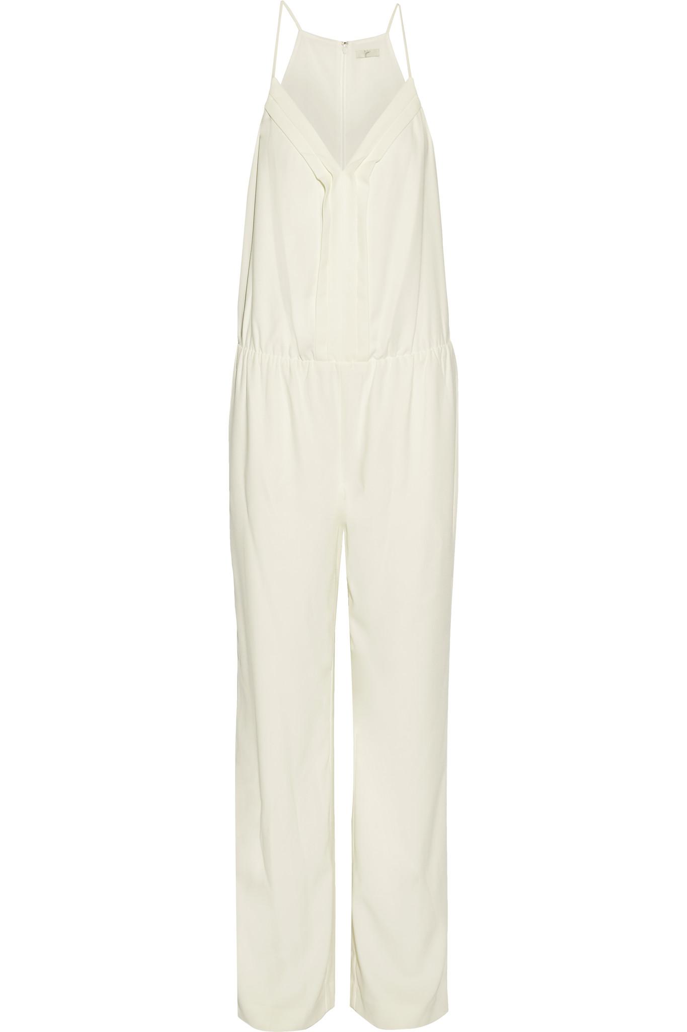 joie white jumpsuit