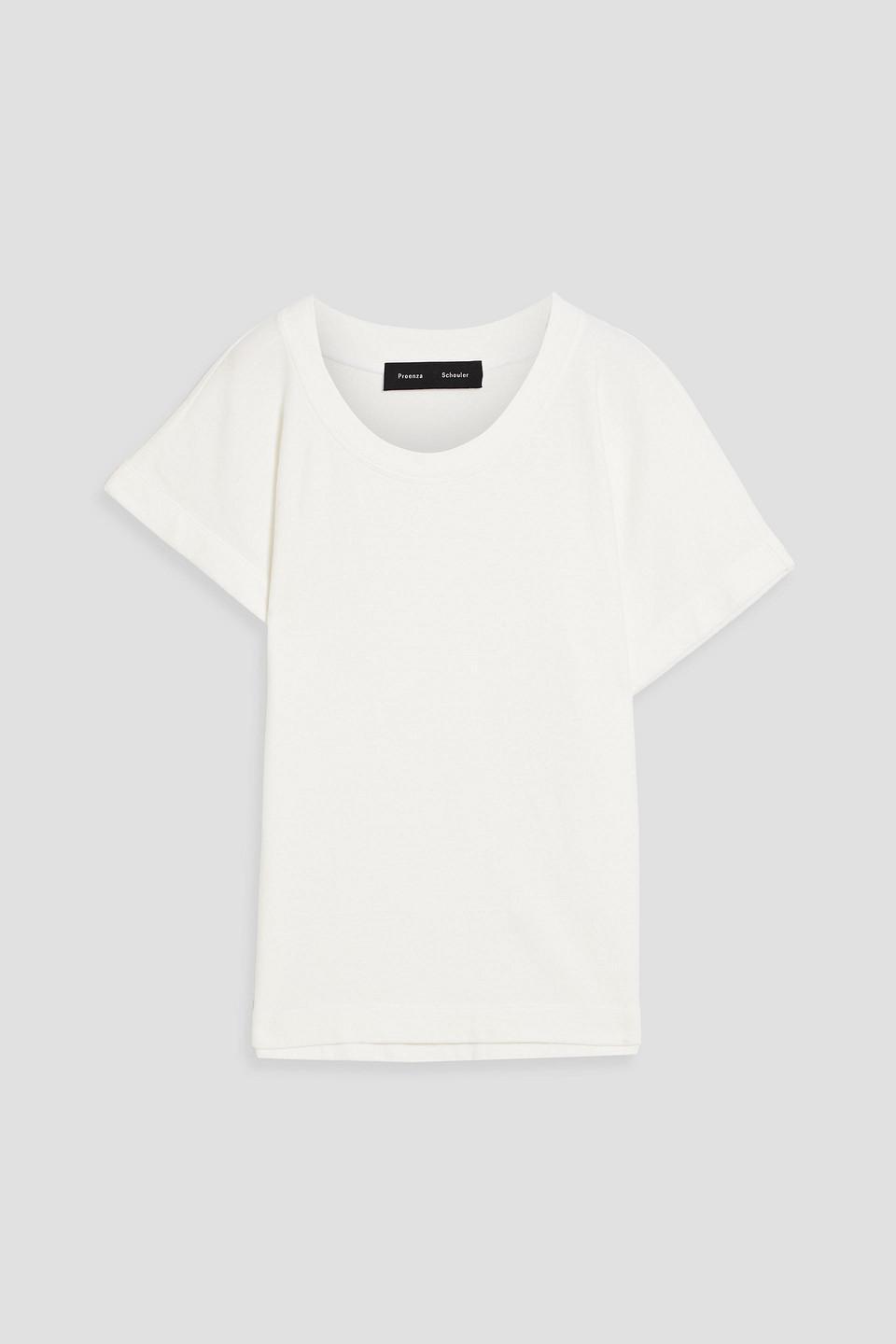 PROENZA SCHOULER 売れ筋商品|||プロエンザショラー Tシャツ トップス レディース Tops White PROENZA SCHOULER プロエンザショラー Tシャツ トップス
