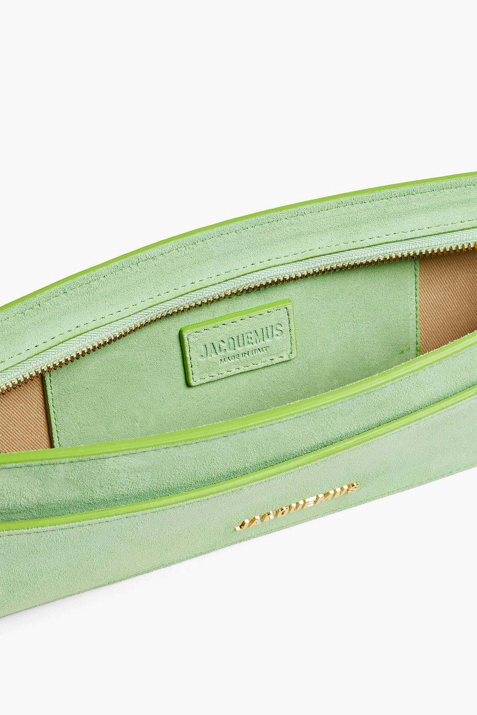 Jacquemus Le Ciuciu Suede Shoulder Bag in Green | Lyst