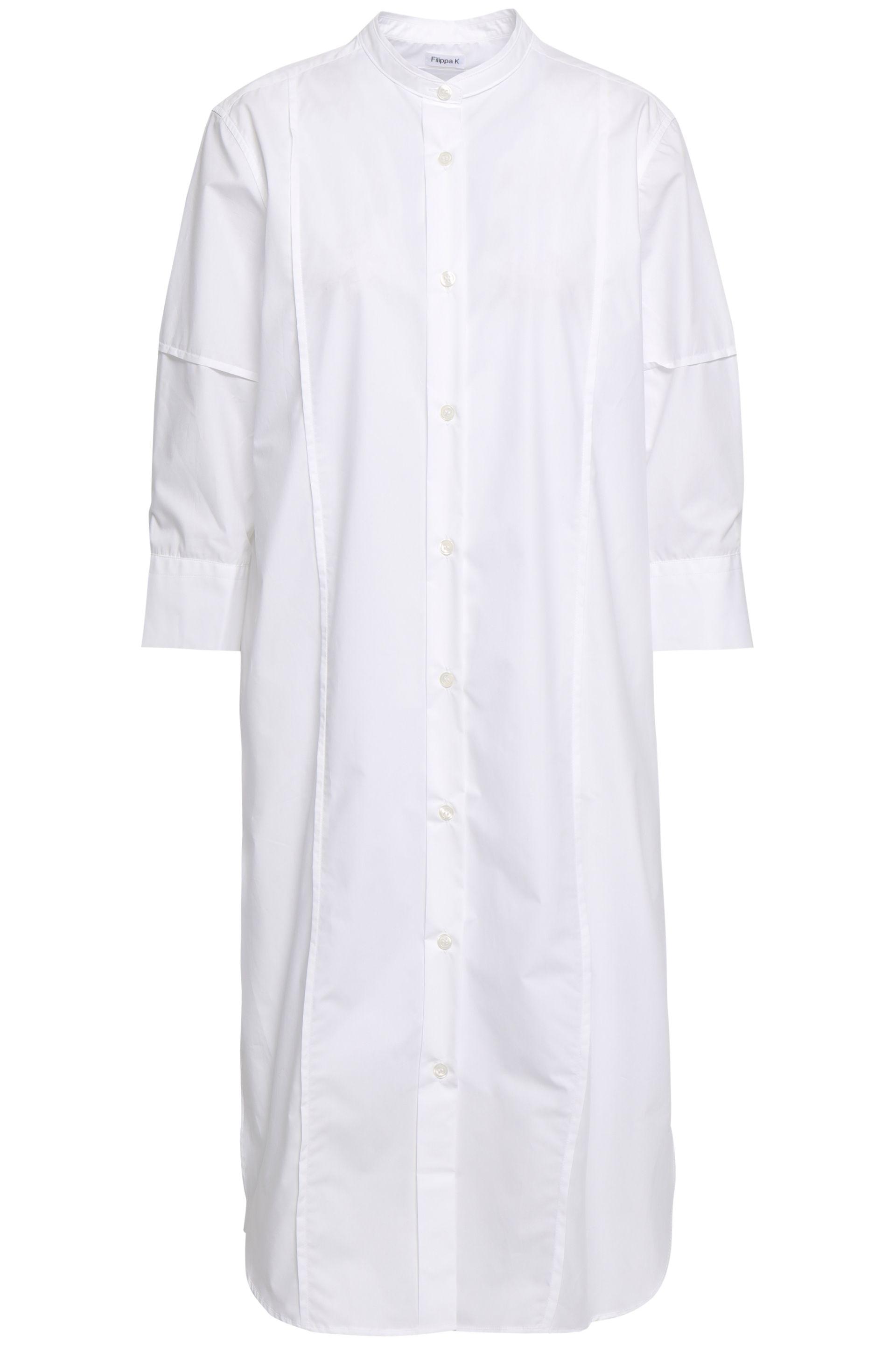 Filippa K Cotton-poplin Shirt Dress White - Lyst