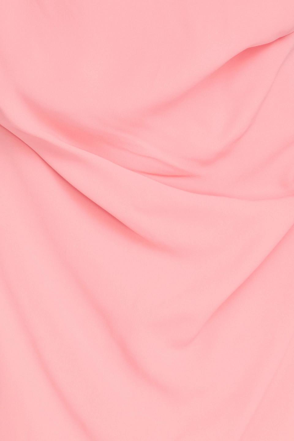 strapless open back dress Belle Winter Dress Costume Pink Gown with Cape from Beauty and the Bea   Cosplayrr