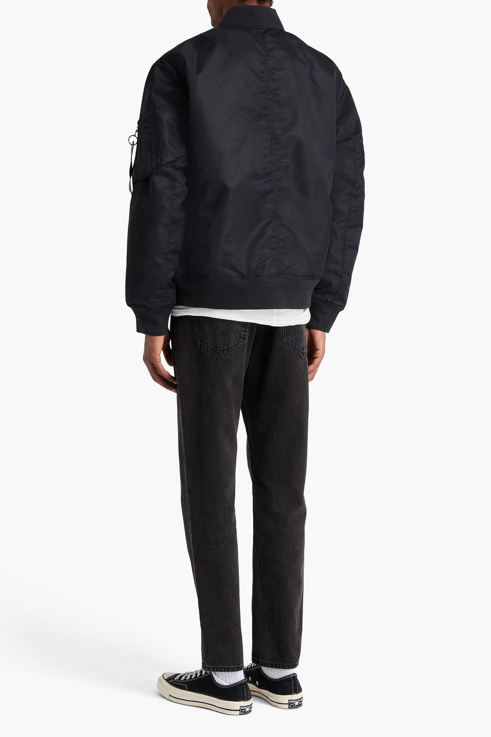 Rag Bone Manston Shell Bomber Jacket in Black for Men Lyst UK