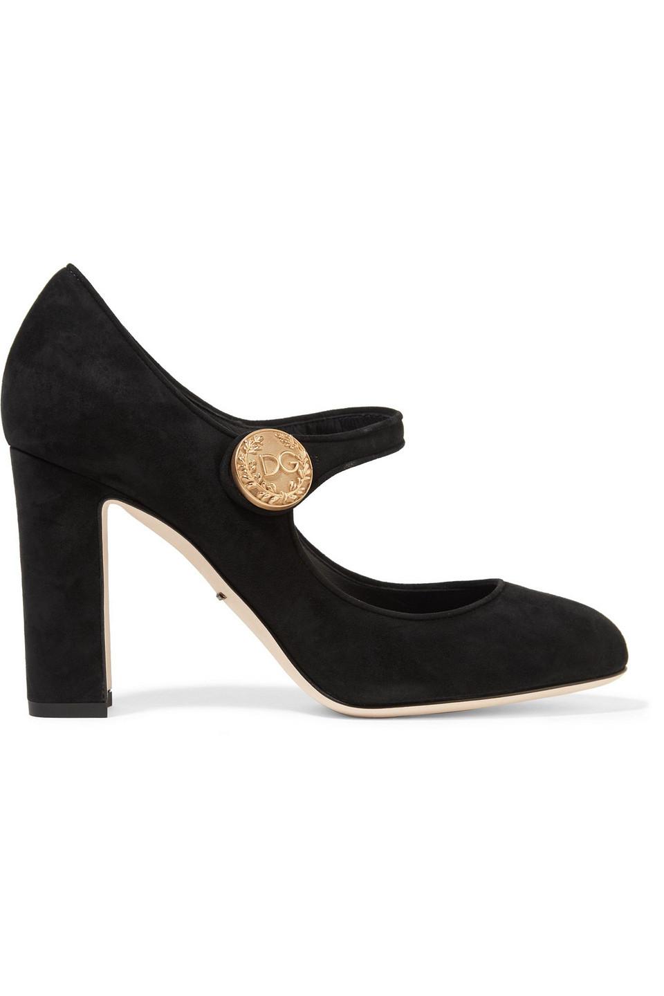 Dolce & Gabbana Mary Jane Pumps in Black | Lyst