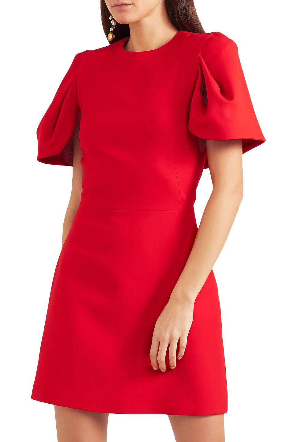 Alexander McQueen Cape-effect Wool 