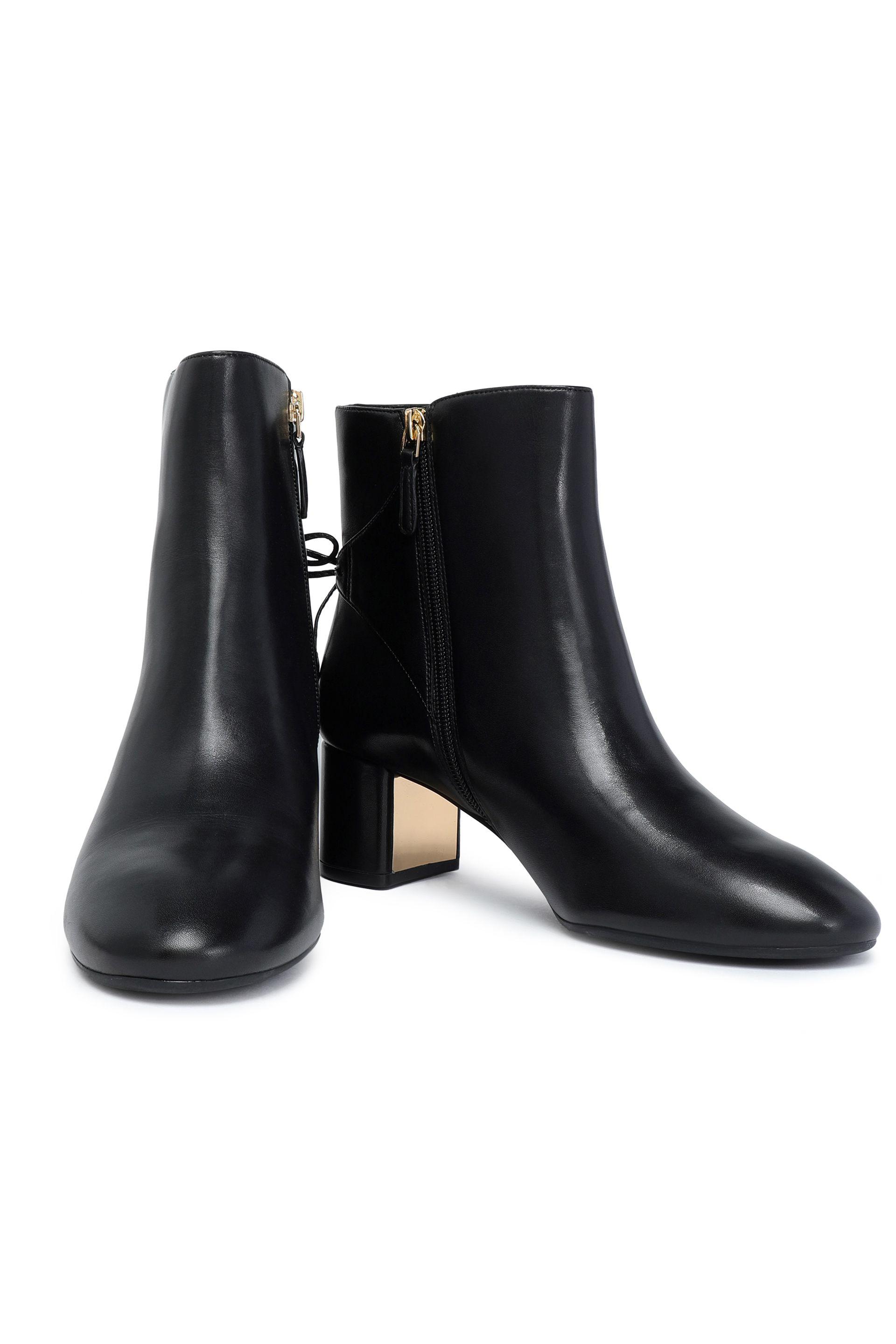 tory burch leather ankle boots