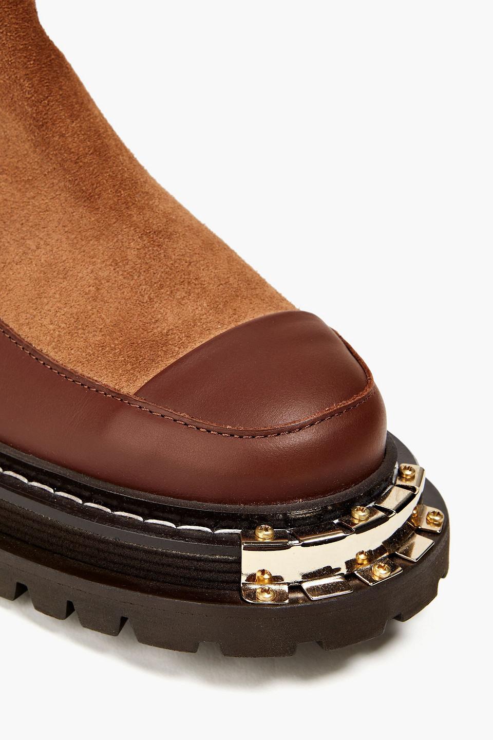 Sandro suede boots best sale