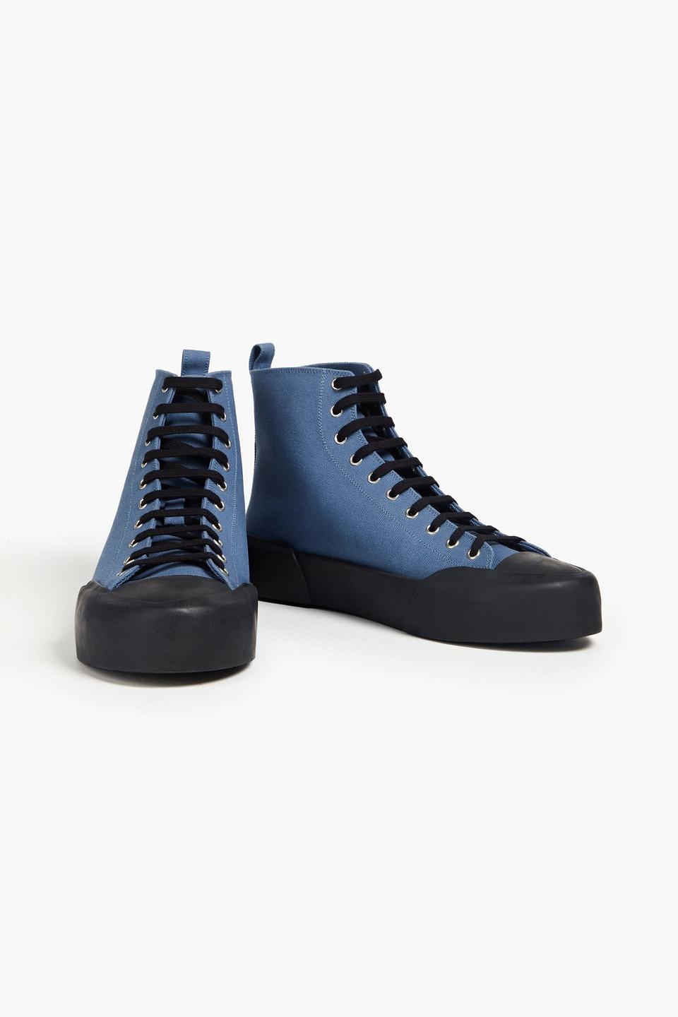 JIL SANDER ハイトップスニーカー JIL SANDER(ジルサンダー) ハイカットスニーカー アイボリー