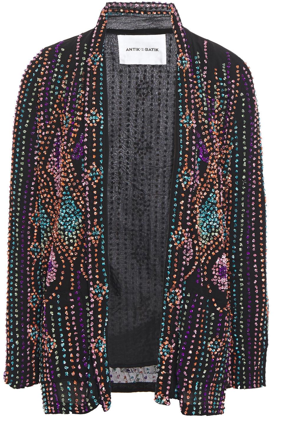 embellished evening jacket