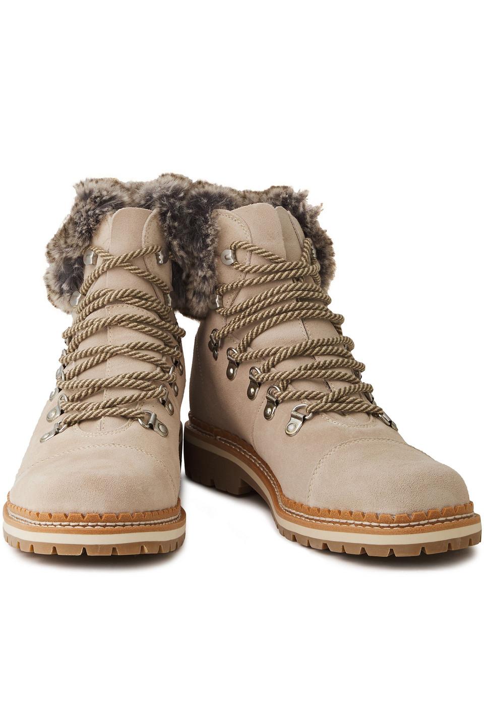 bowen faux fur bootie