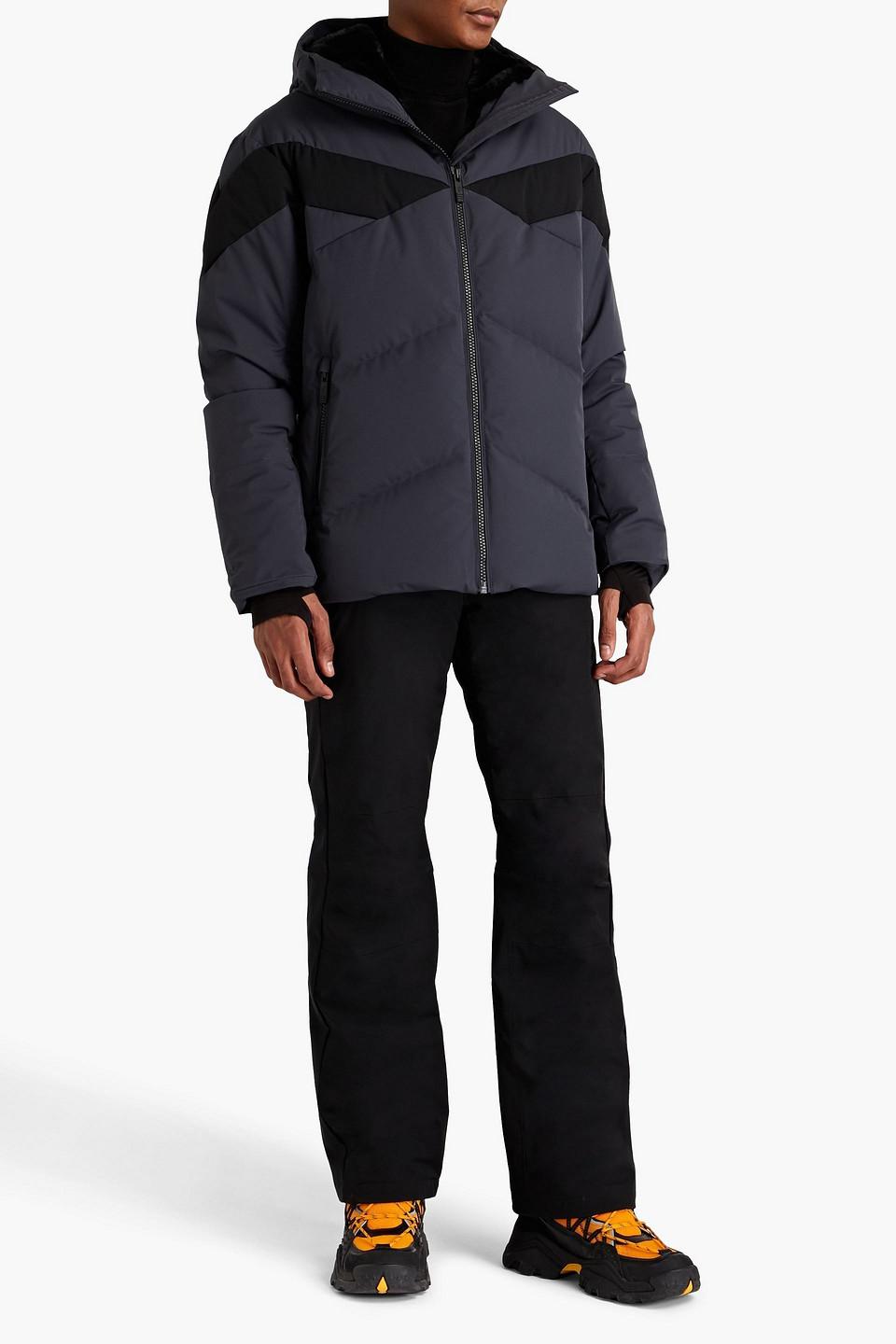 Fusalp Baqueira Quilted Hooded Down Ski Jacket in Blue for Men | Lyst