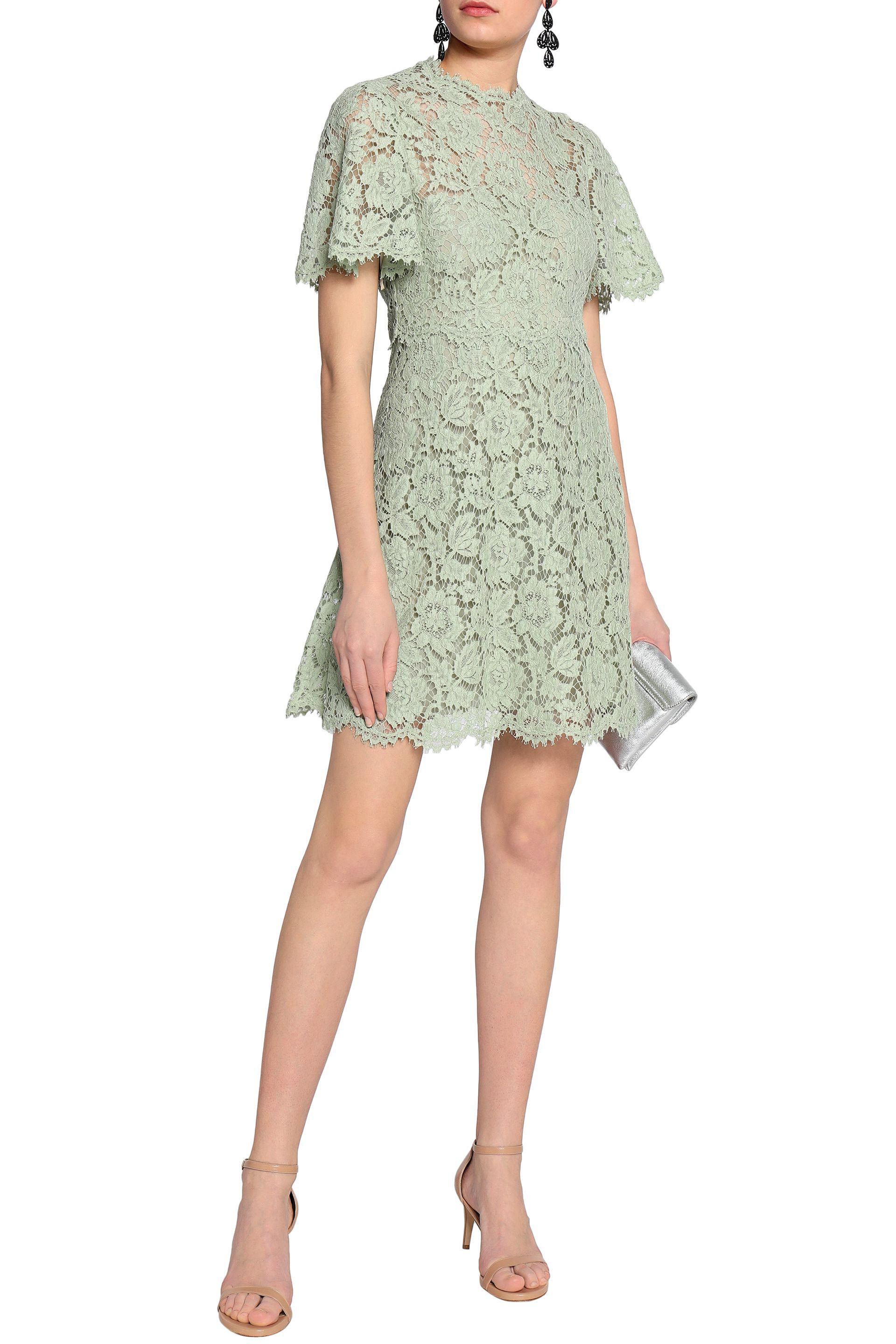 Valentino Layered Cotton-blend Corded ...