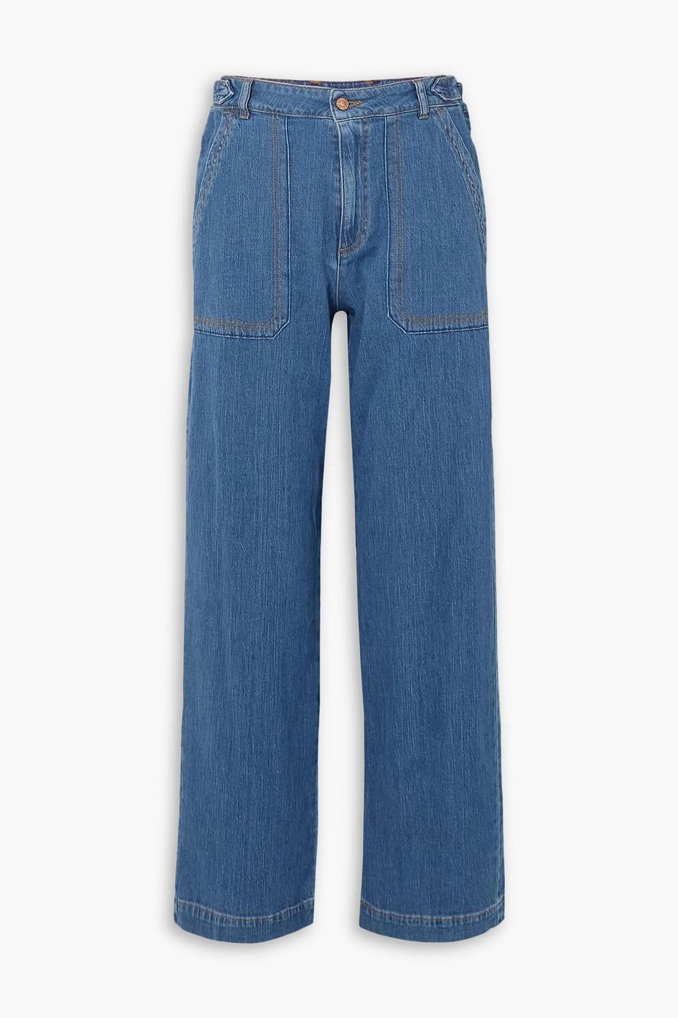【関税込み】See by Chloe オフホワイト タック ジーンズ w421.jpg