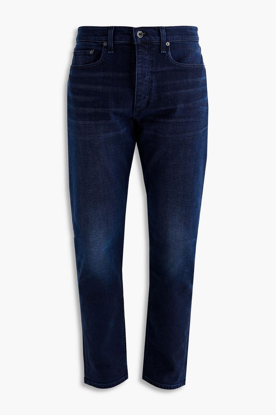 Mens Jeans Rag & Bone Jeans Rag & Bone Slim-fit Logo-embroidered Denim Jeans in Blue for Men 