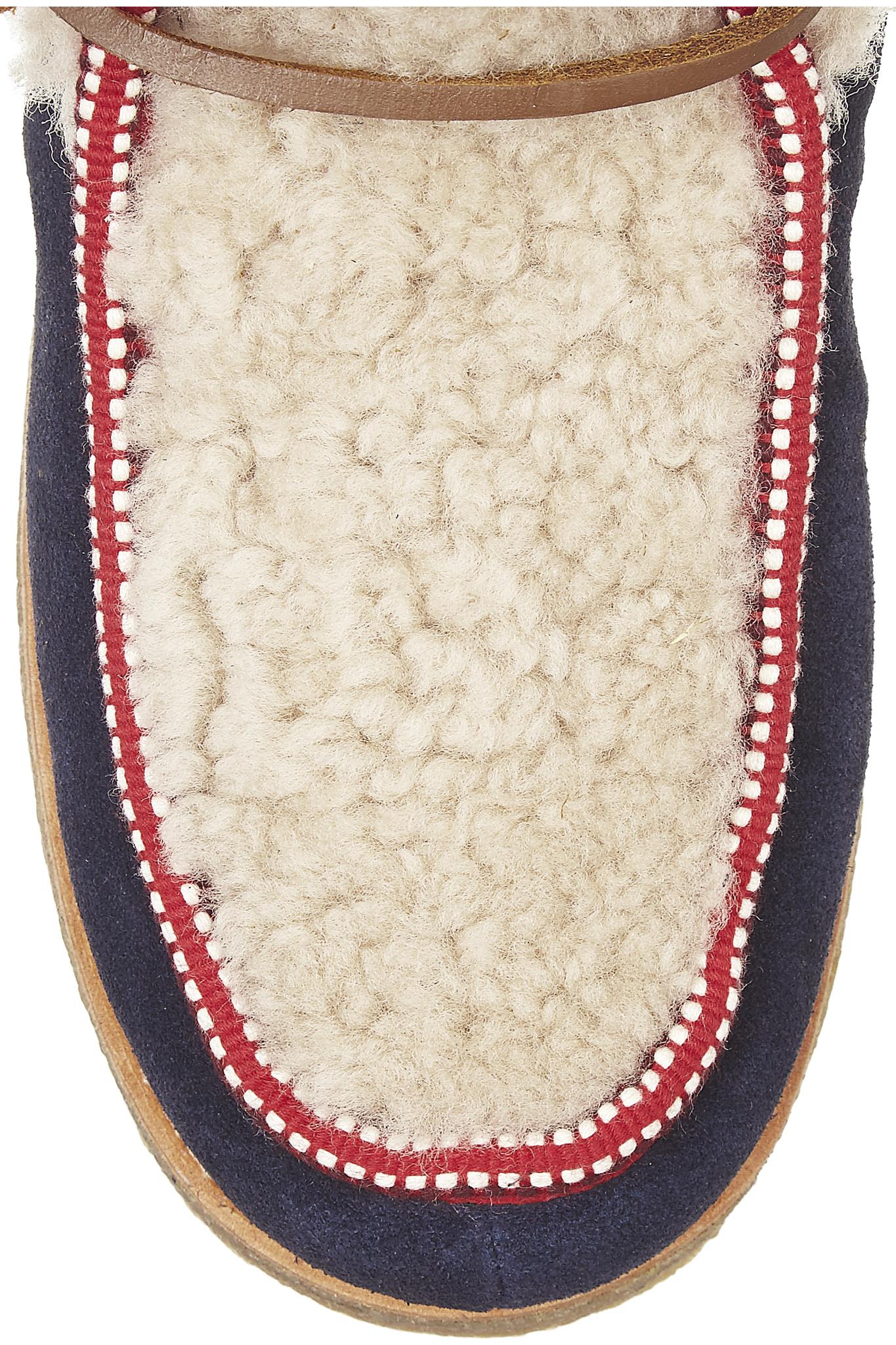 tory burch midnight blue elliott boots